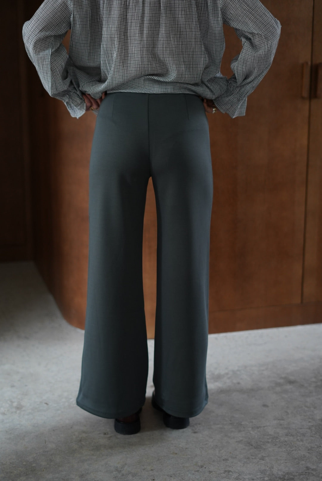 Pantalon Pablo wide kaki