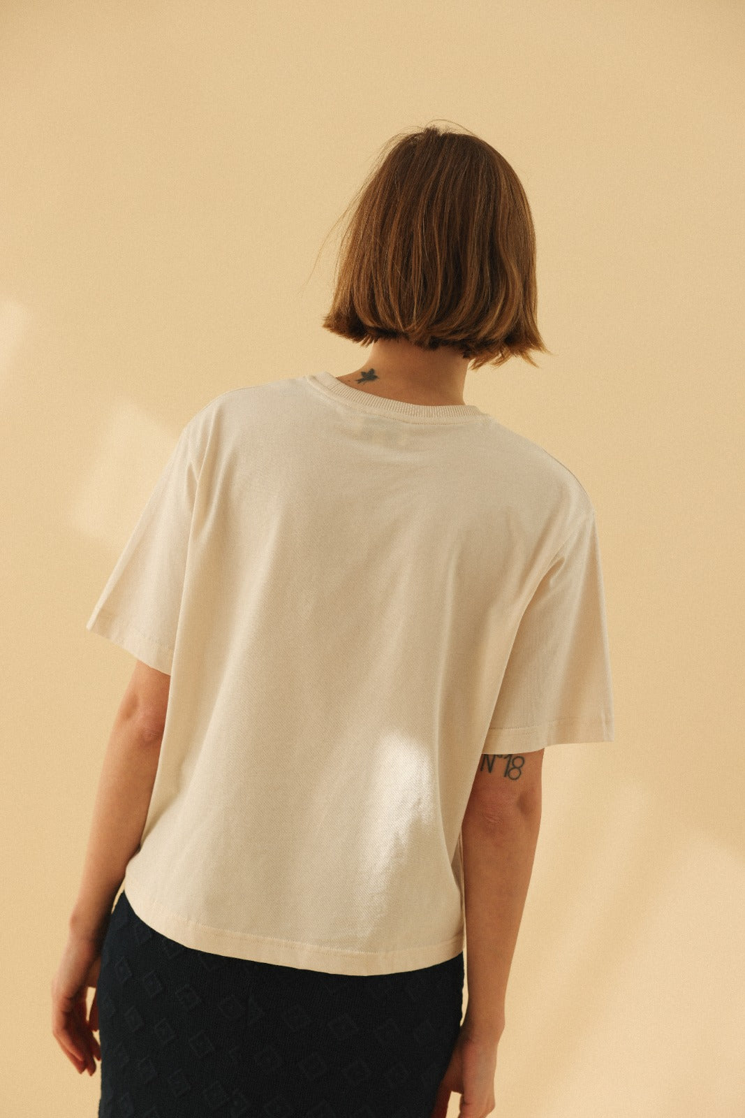 FLORENT NOVA ecru t-shirt