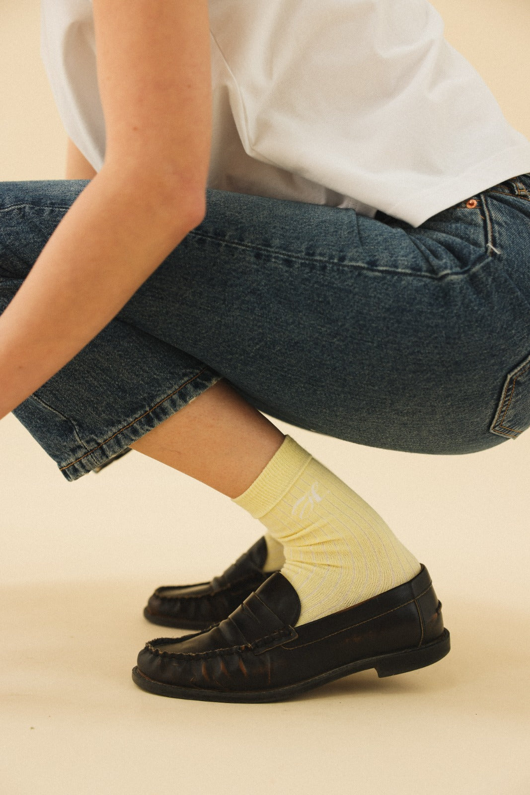 FILIPPA yellow socks