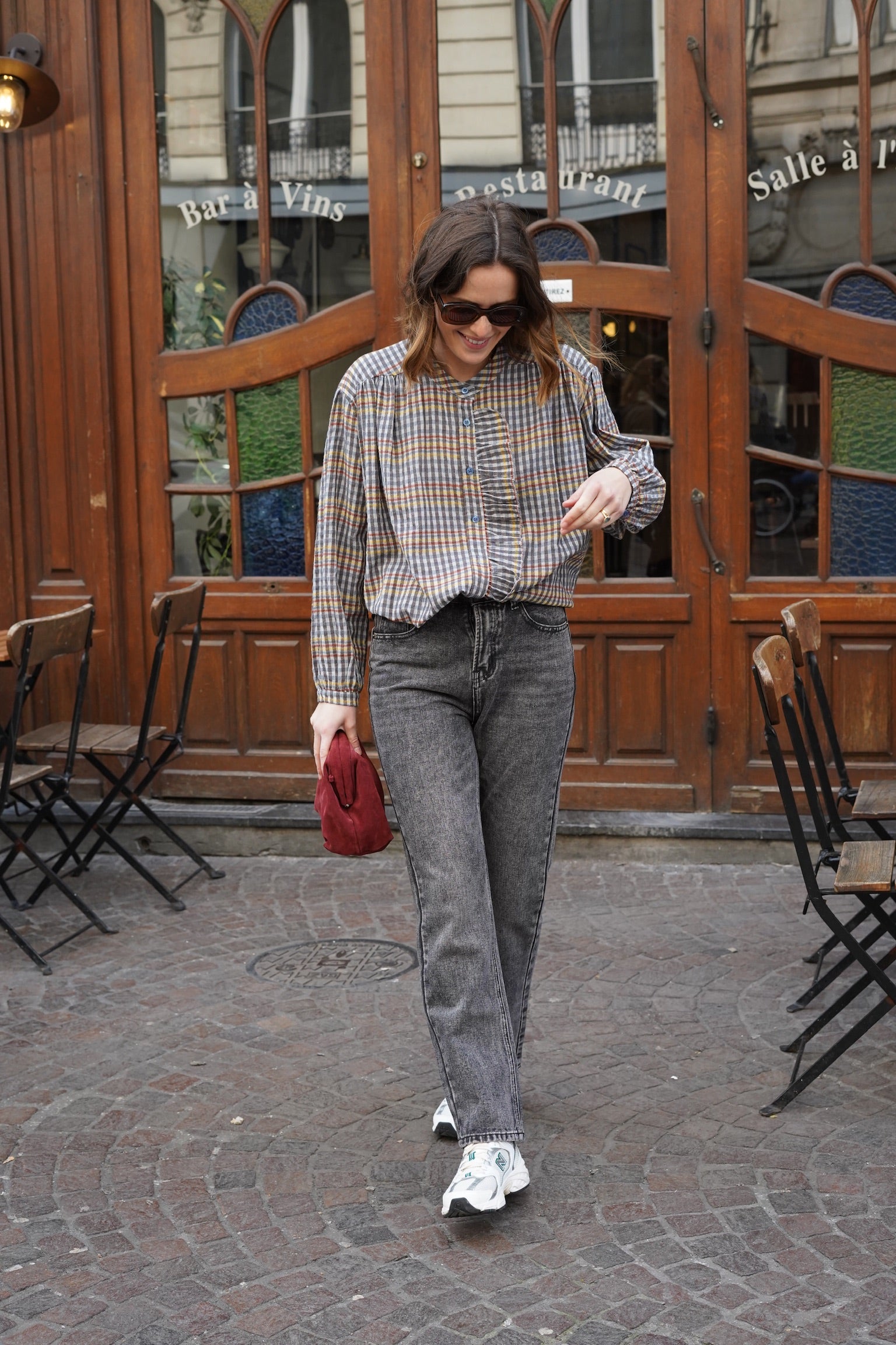 Jean Charlie denim gris foncé