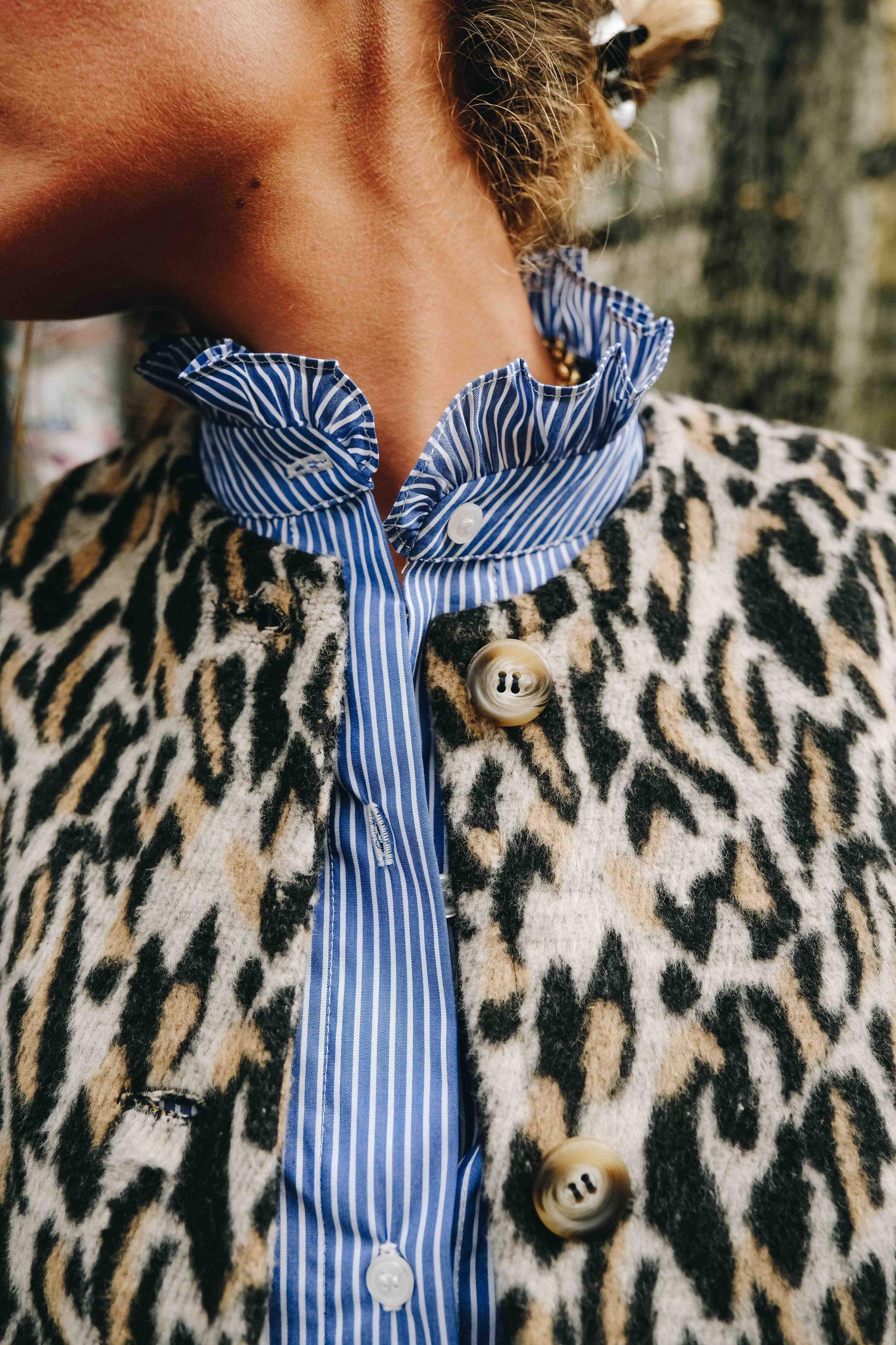 Veste ISAURE léopard