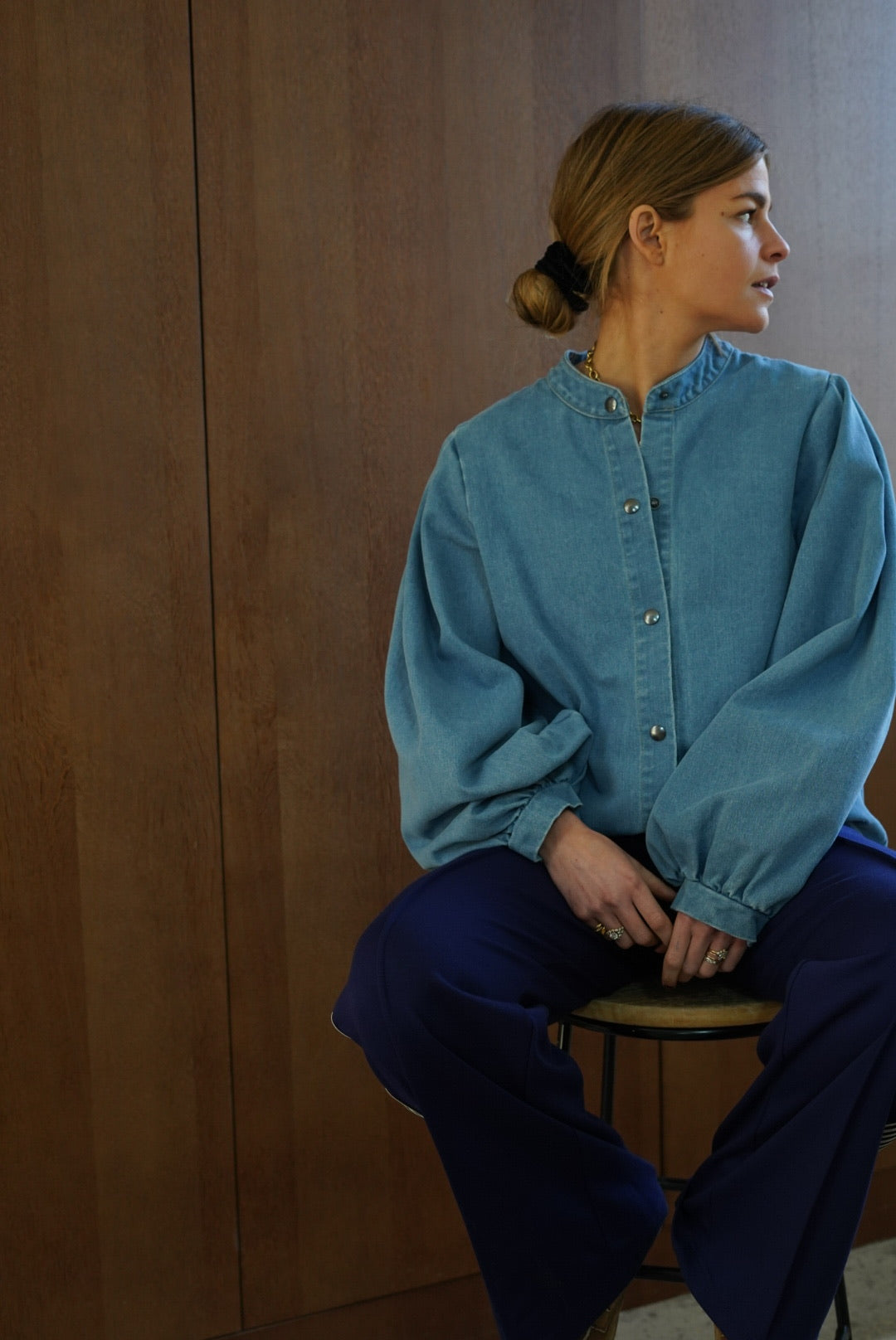 Pantalon Edgar marine