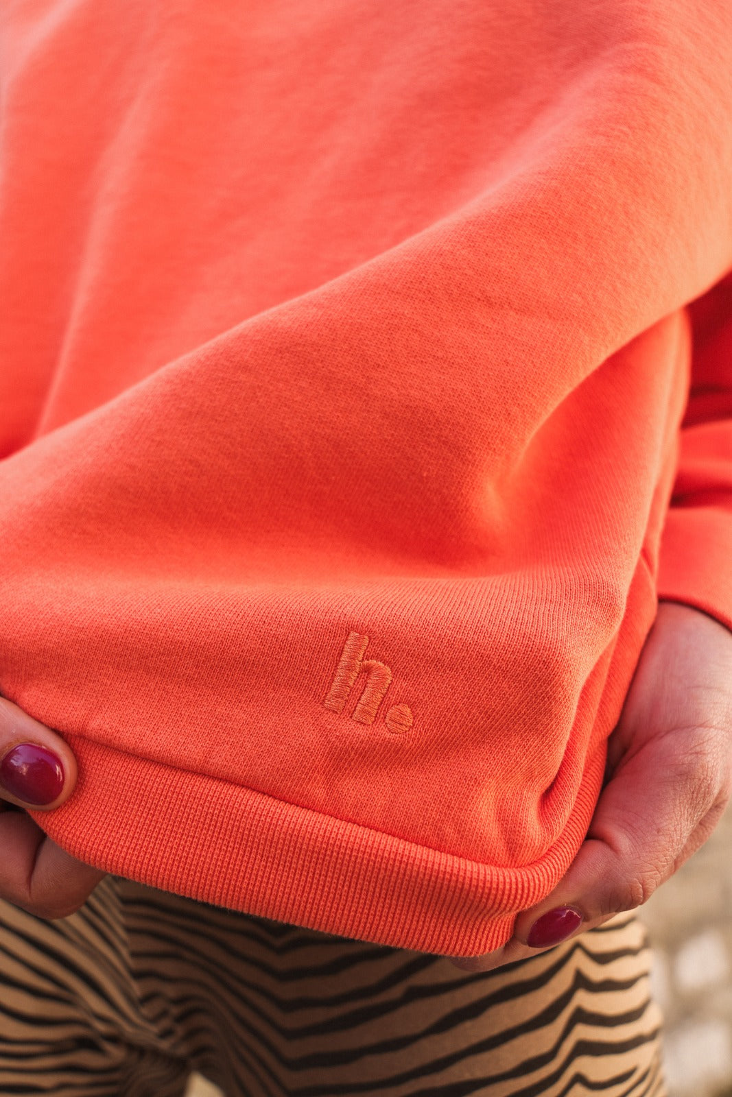 JOSEPH orange sweatshirt