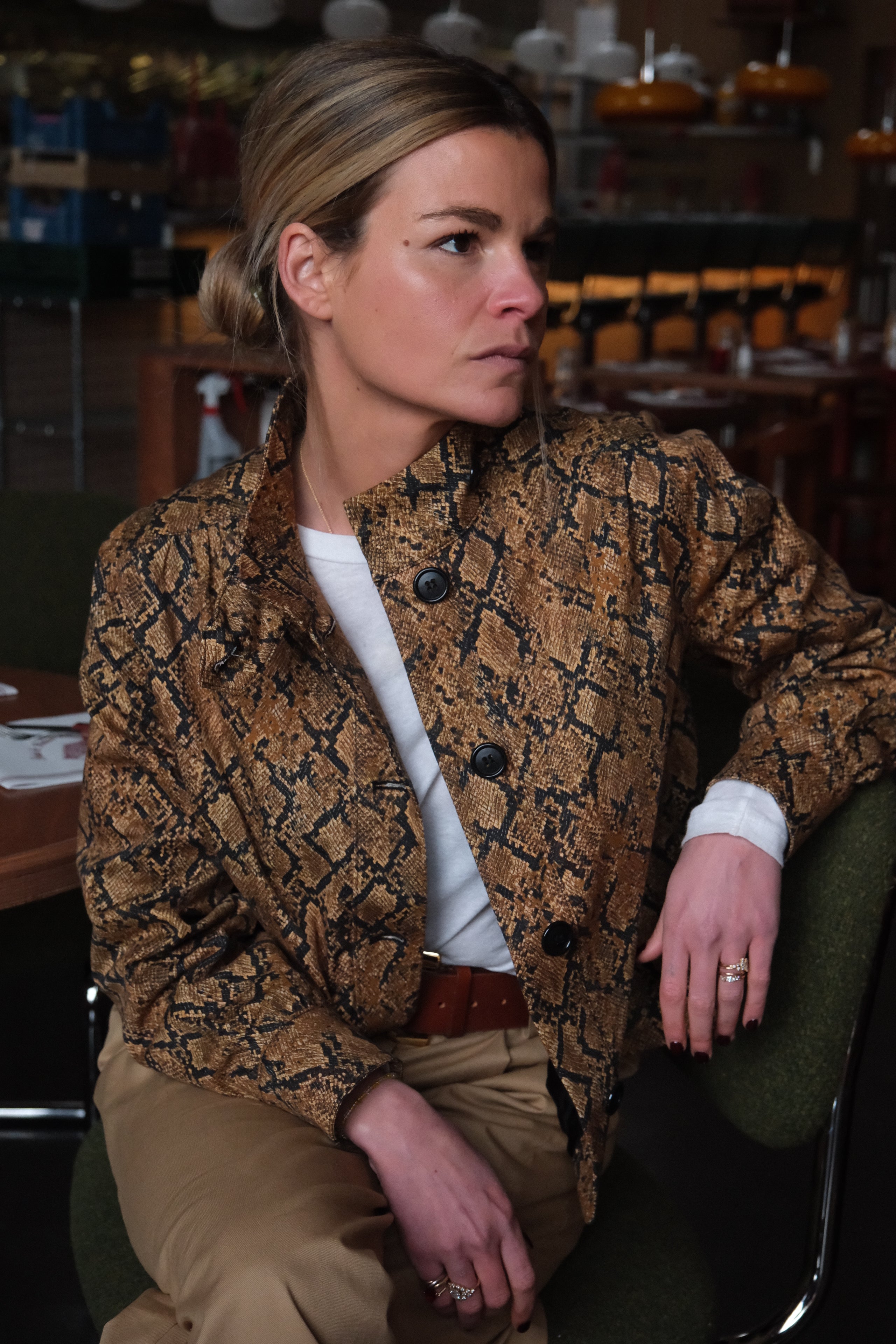 Surchemise ANNE python