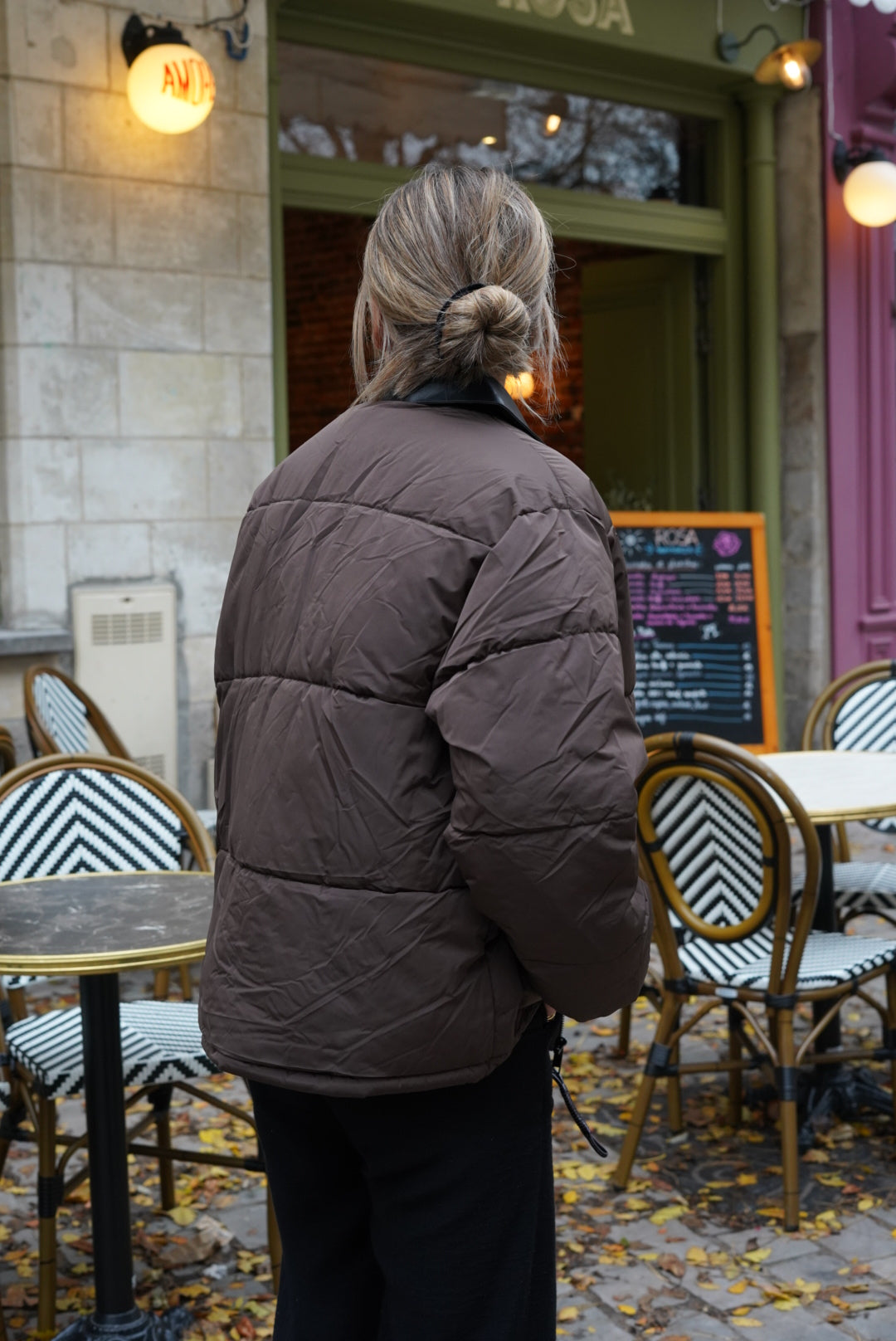 Doudoune Eva chocolat