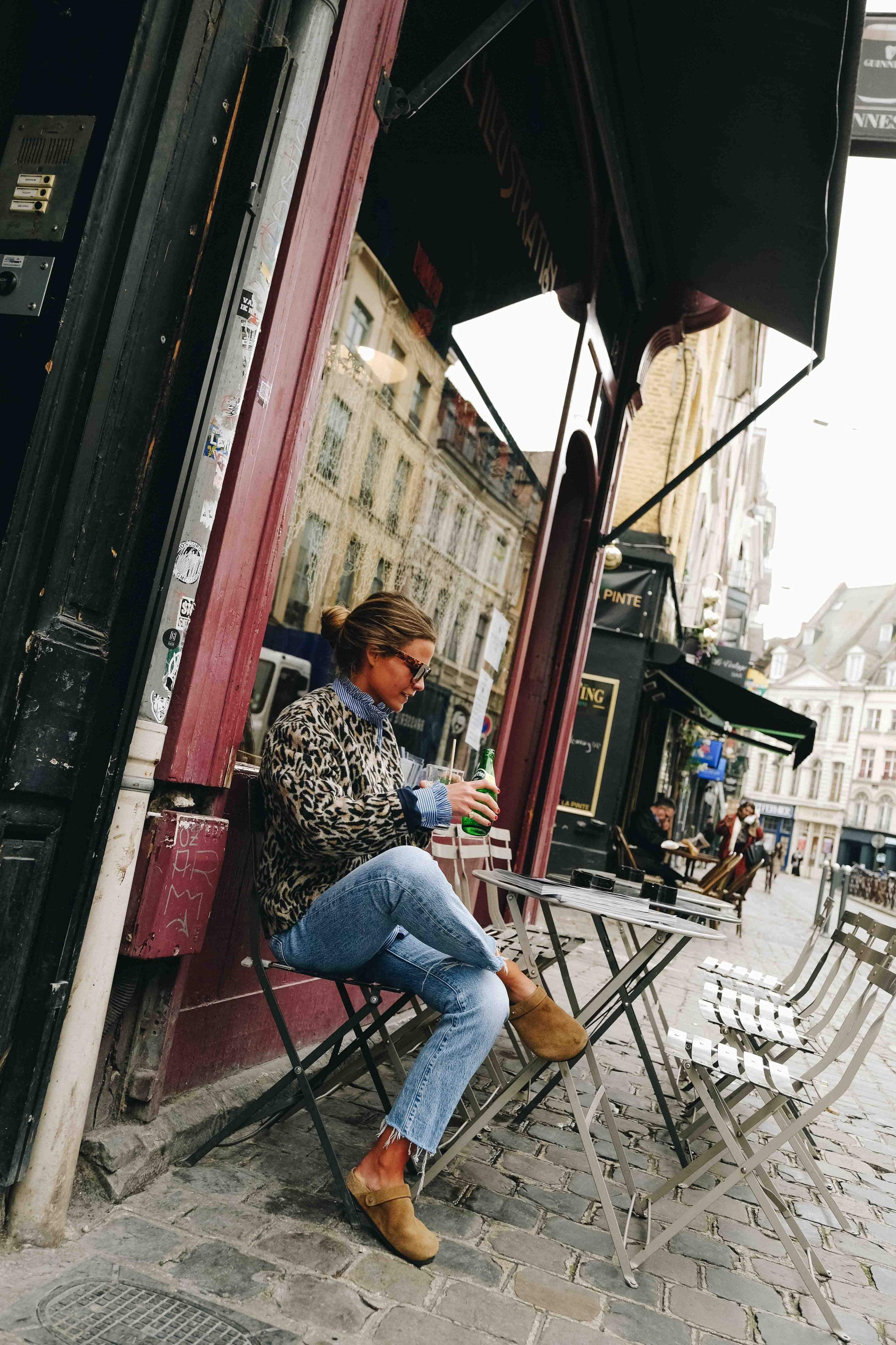 Veste ISAURE léopard