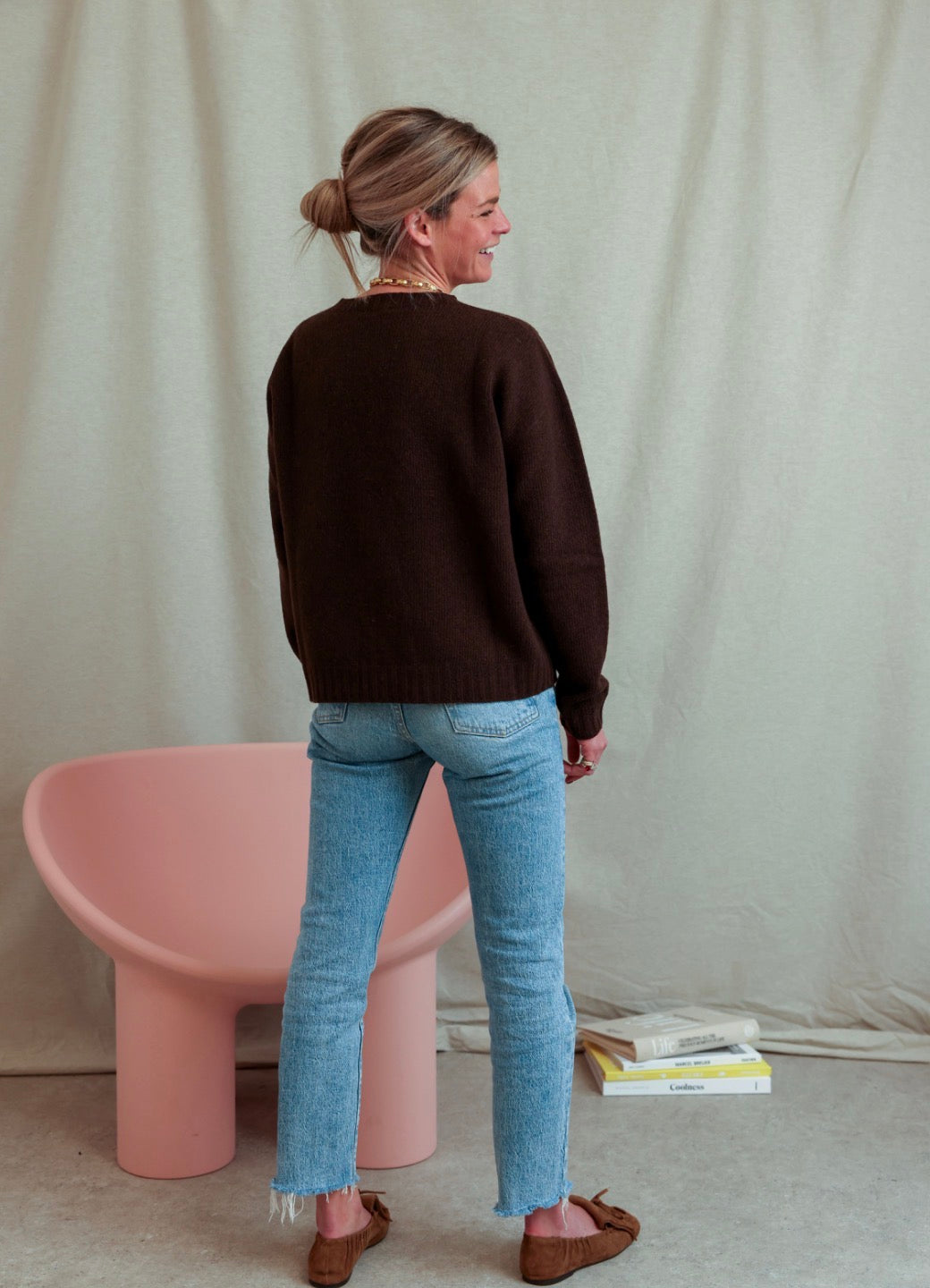 Pull Adrien chocolat