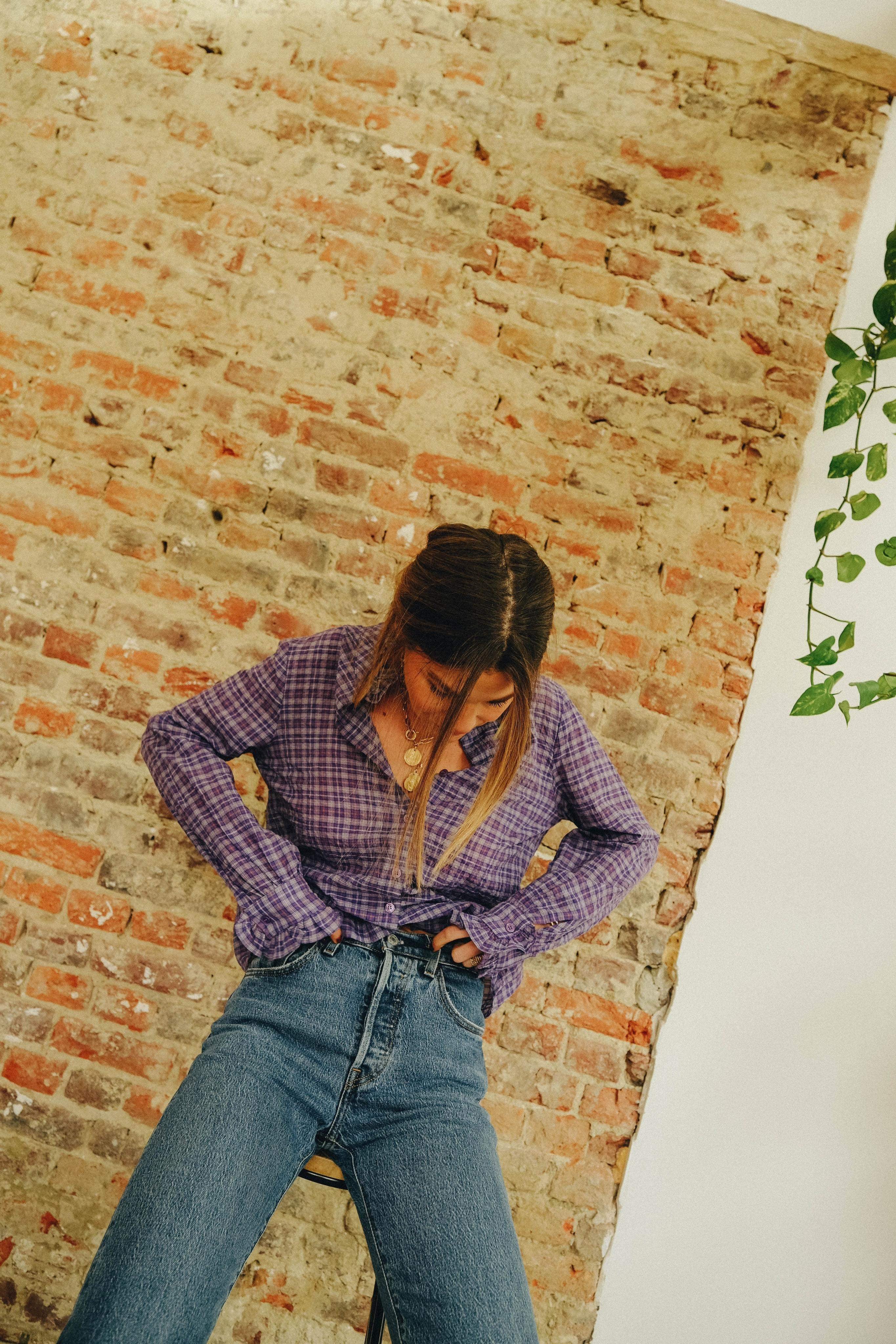 Blouse MAHAUT violet