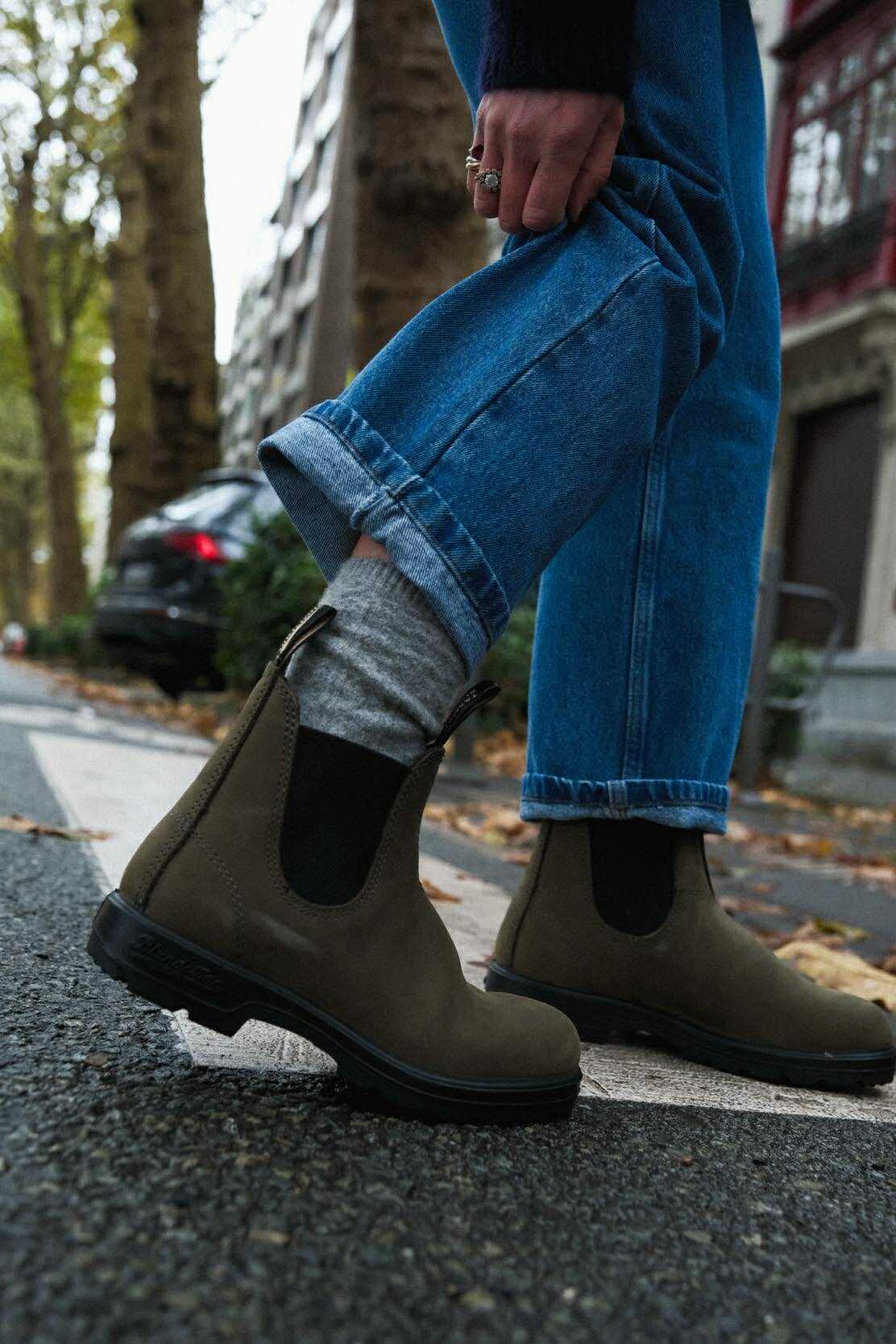 Boots Blundstone Forest Green Oiled Nubuck