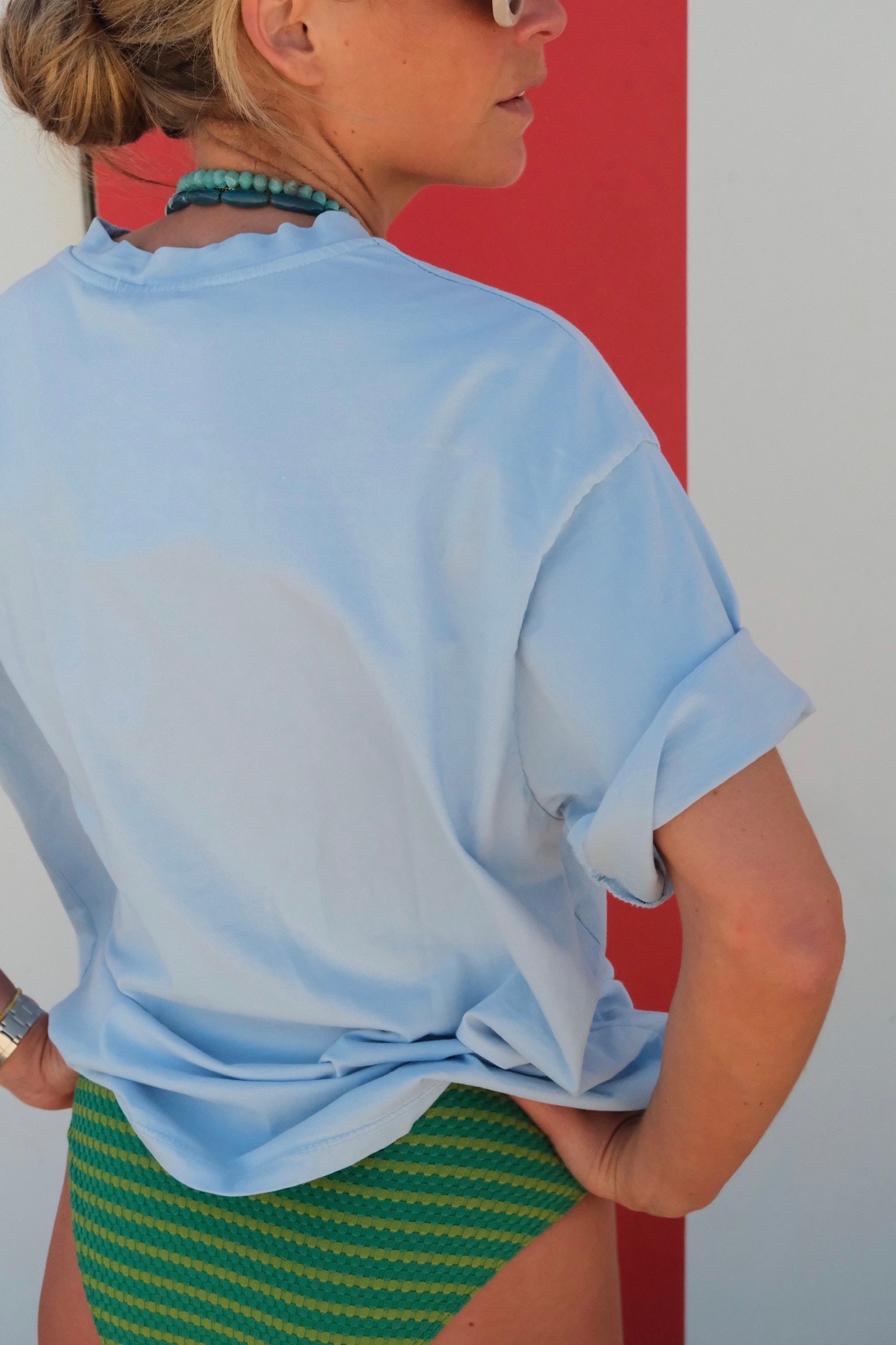 Achille sky blue T-shirt