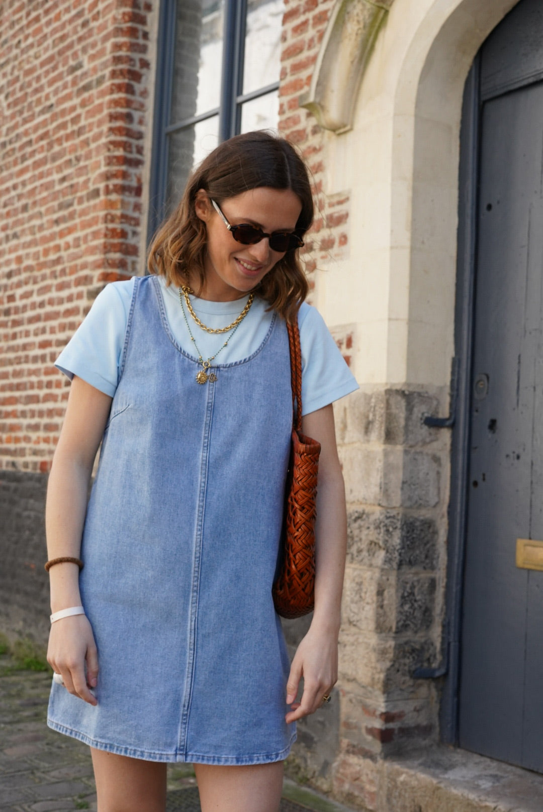 Robe courte Ruby denim