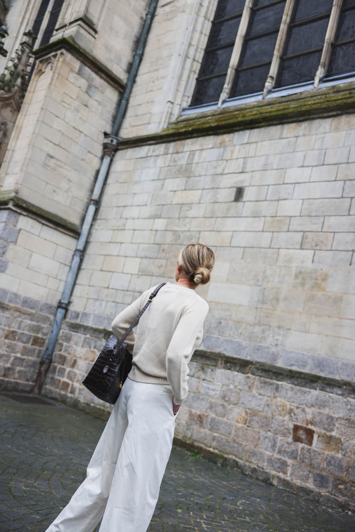 Gabriel beige cardigan