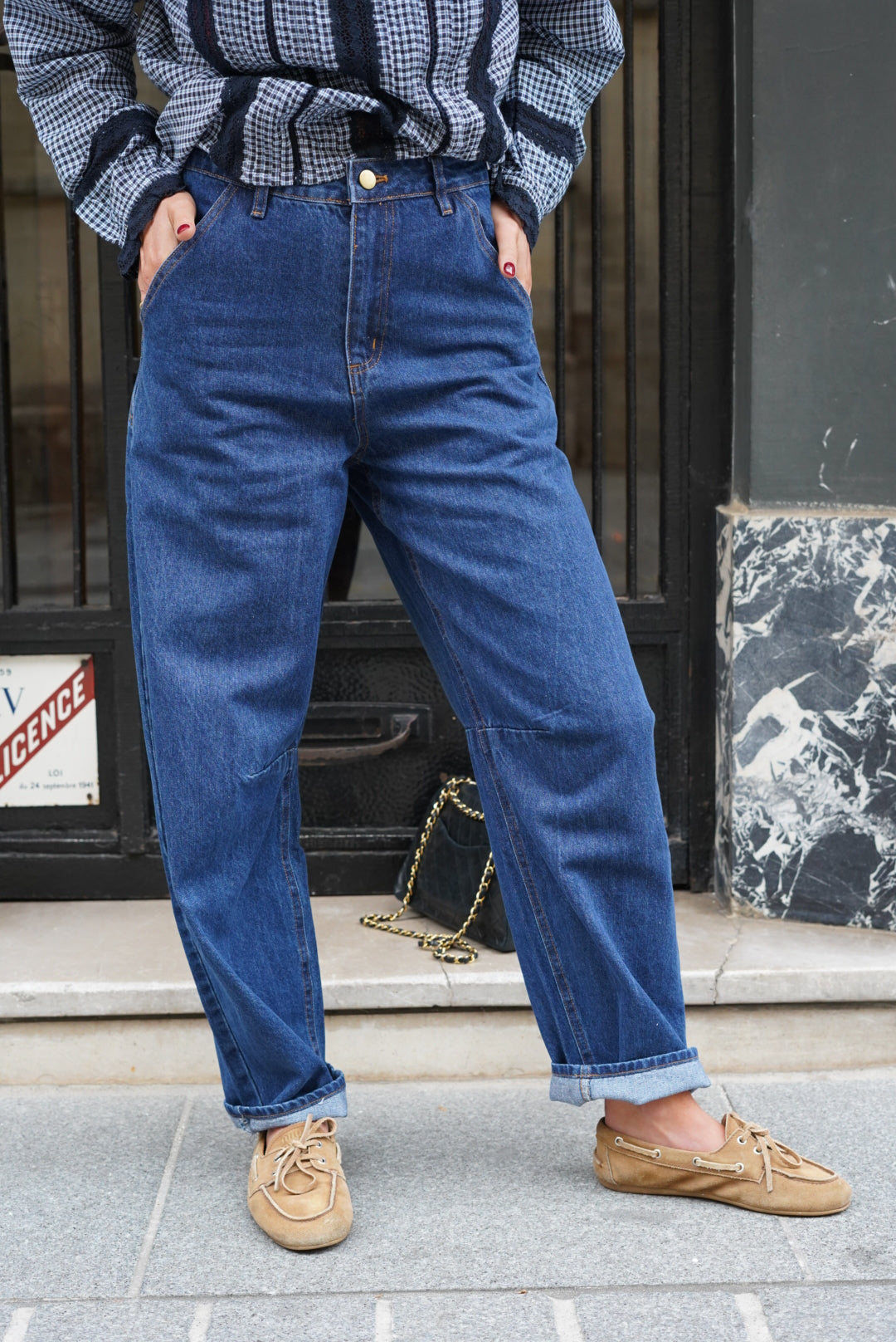 Jean Noah ballon bleu