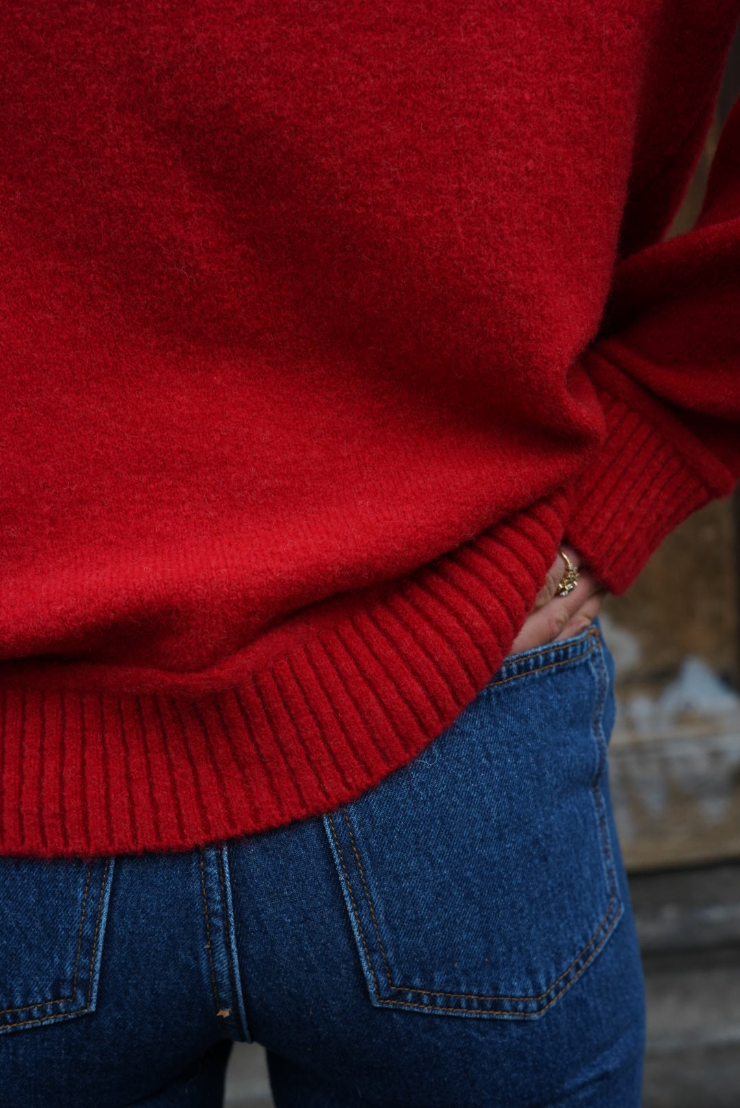 Gilet Stanislas rouge