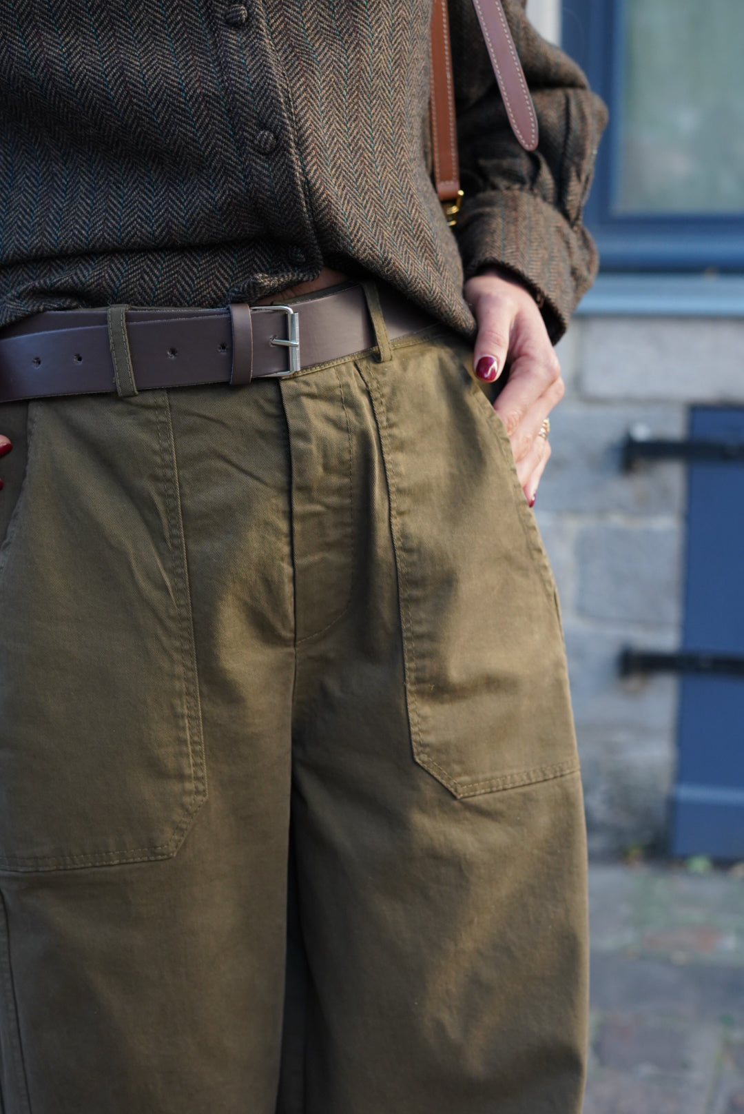 Pantalon ballon Jacob kaki