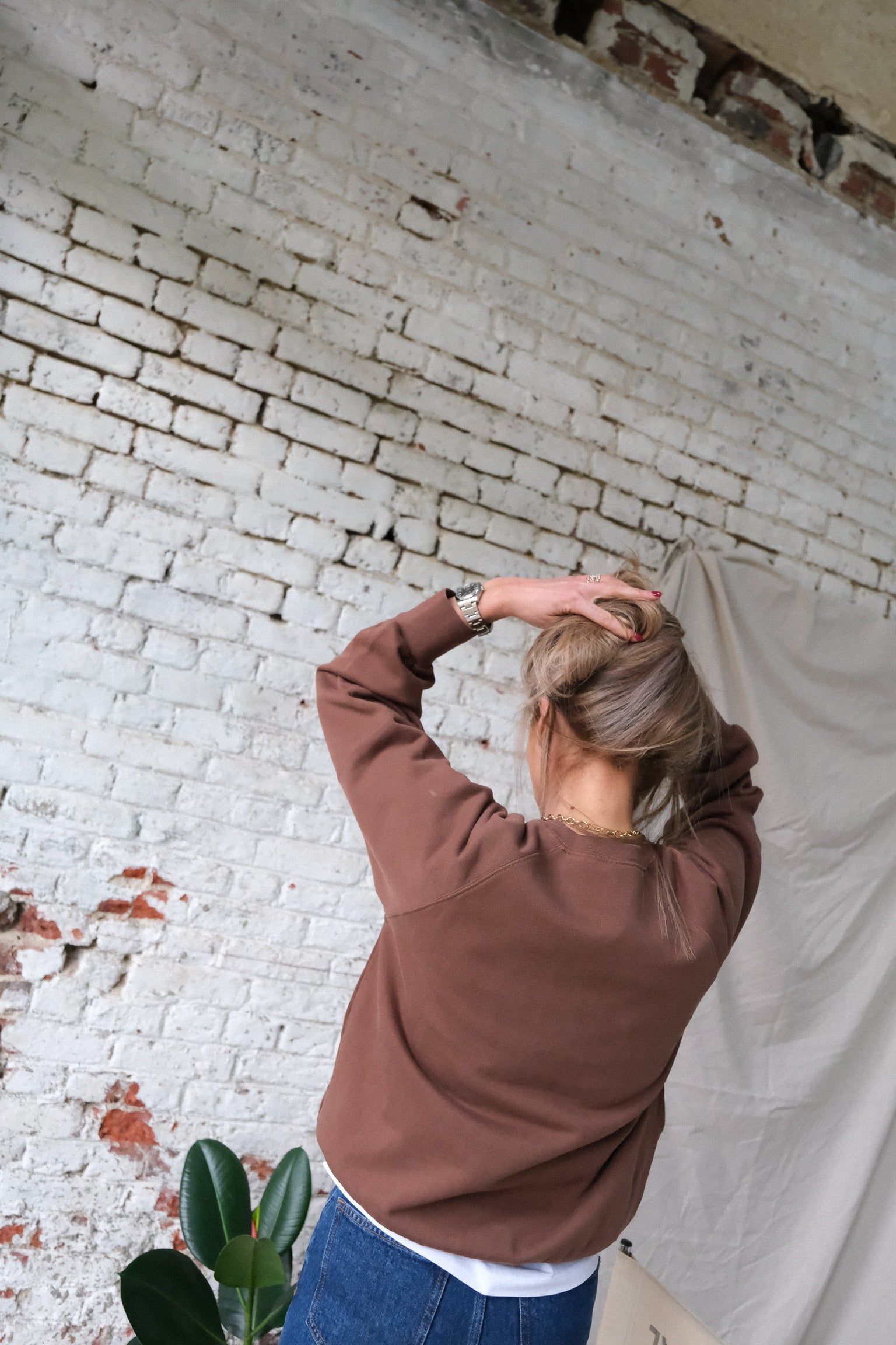 Sweat JOSEPH chocolat