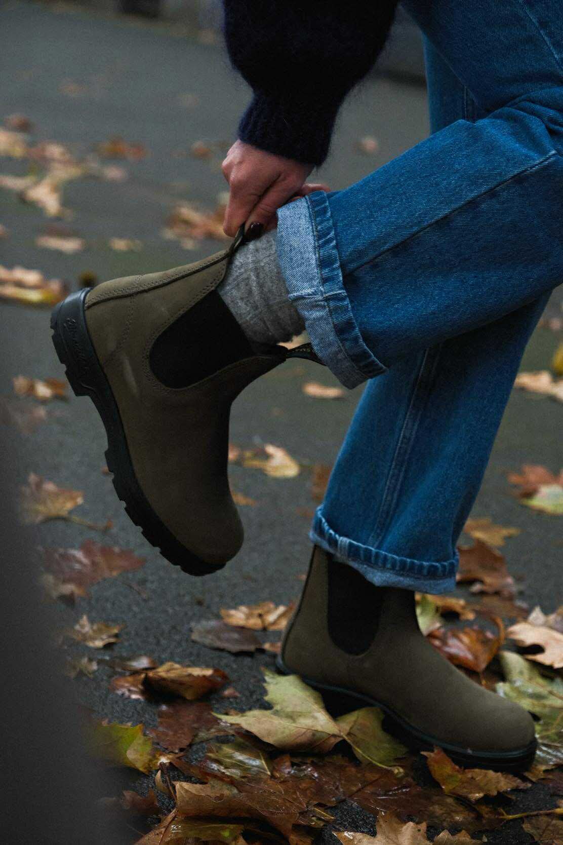 Boots Blundstone Forest Green Oiled Nubuck