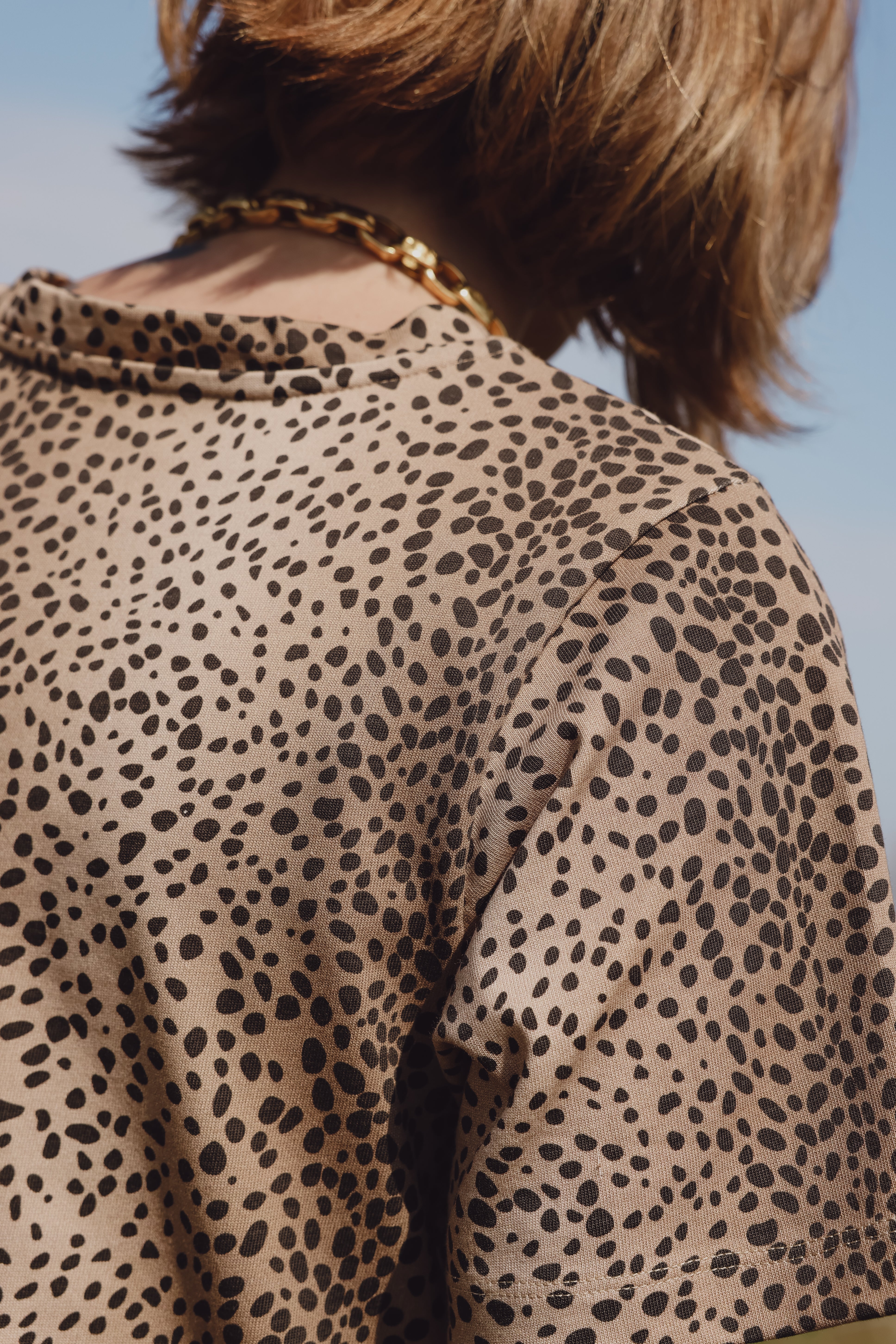 CAMILLE cheetah dress