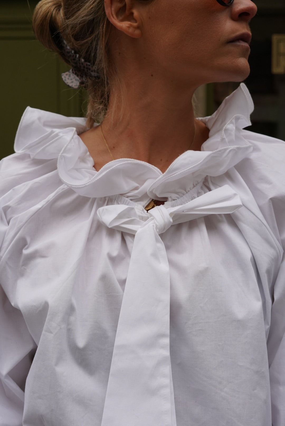 Blouse Madeleine blanc