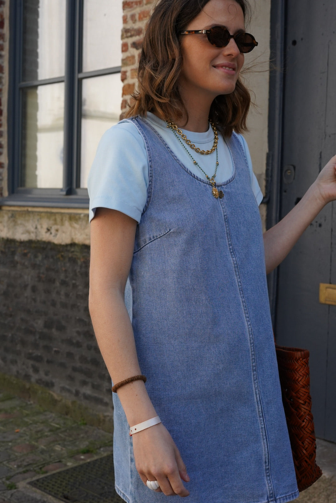 Robe courte Ruby denim