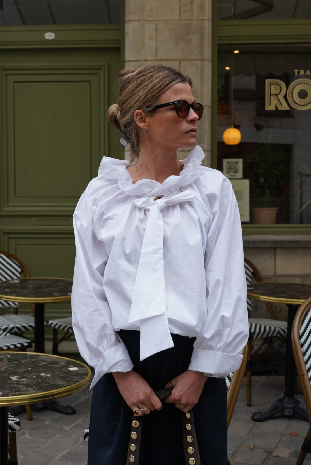 Blouse Madeleine blanc