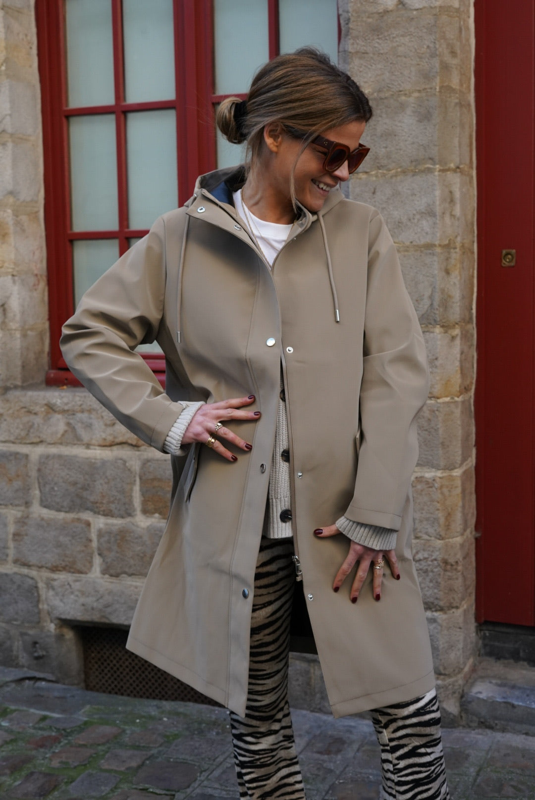 Parka Noémie beige