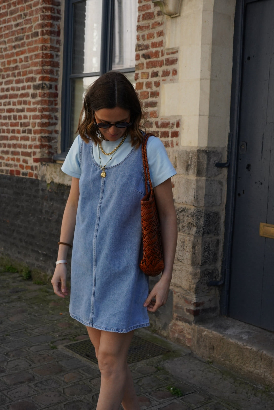 Robe courte Ruby denim