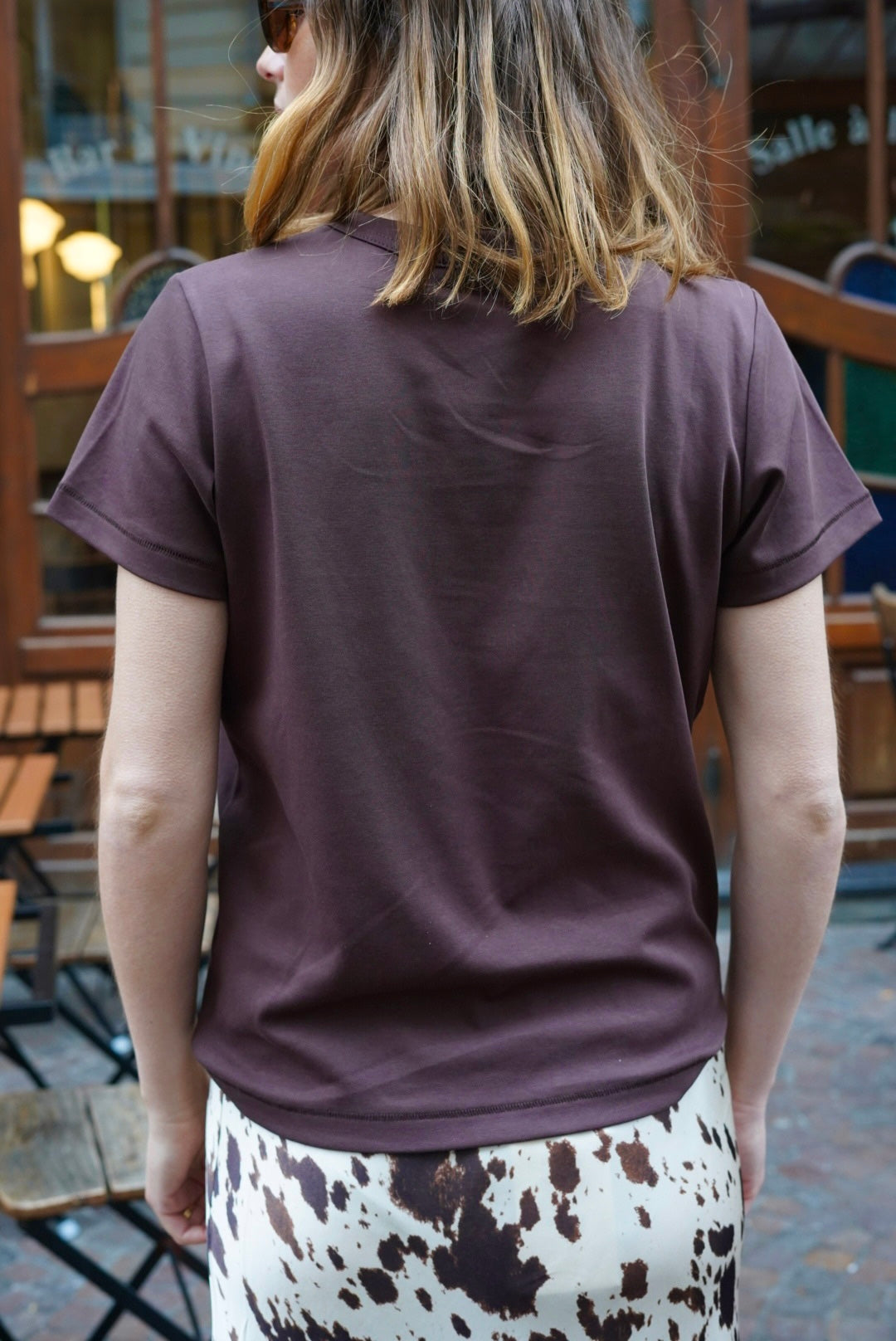 T-shirt Orso chocolat