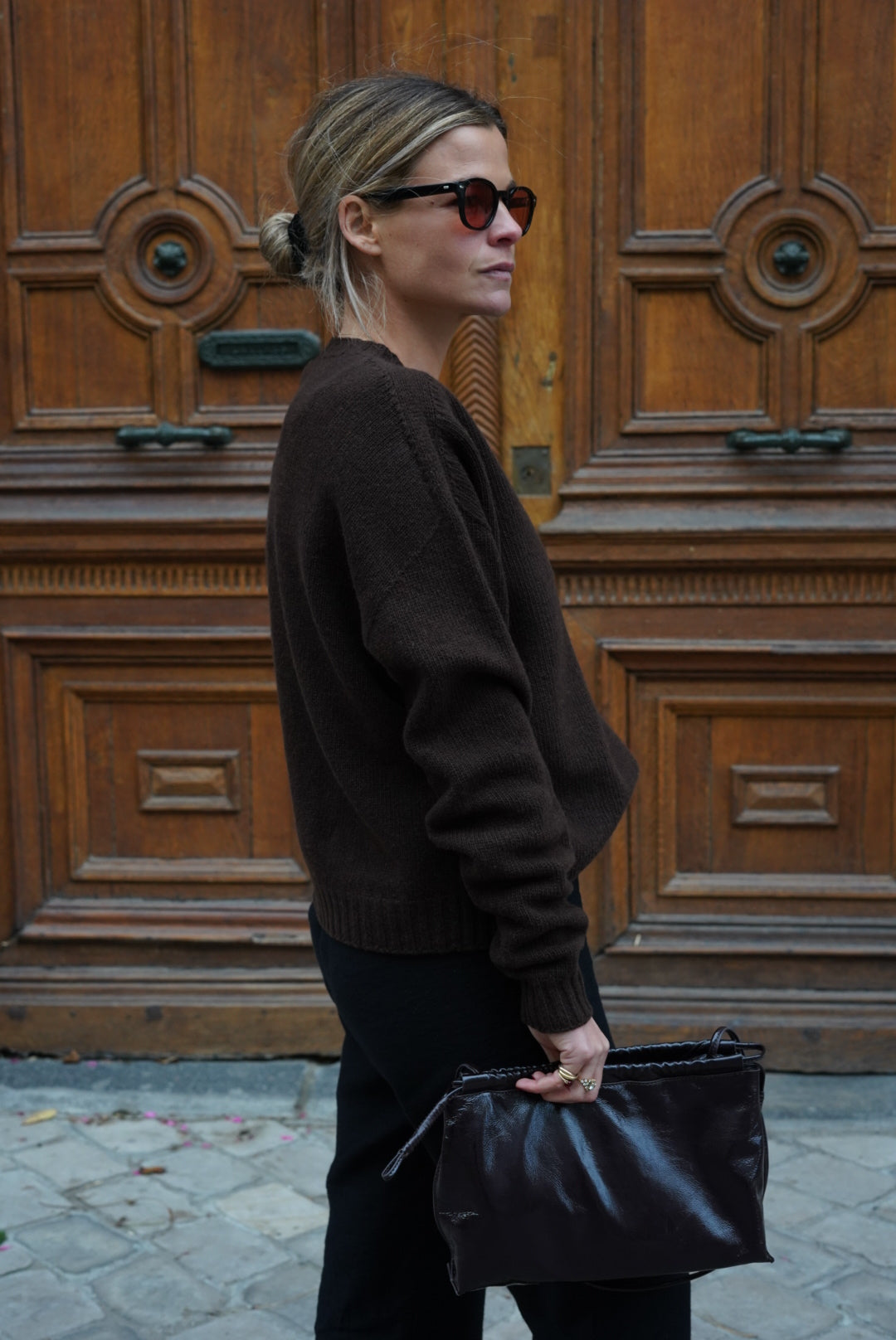 Pull Adrien chocolat