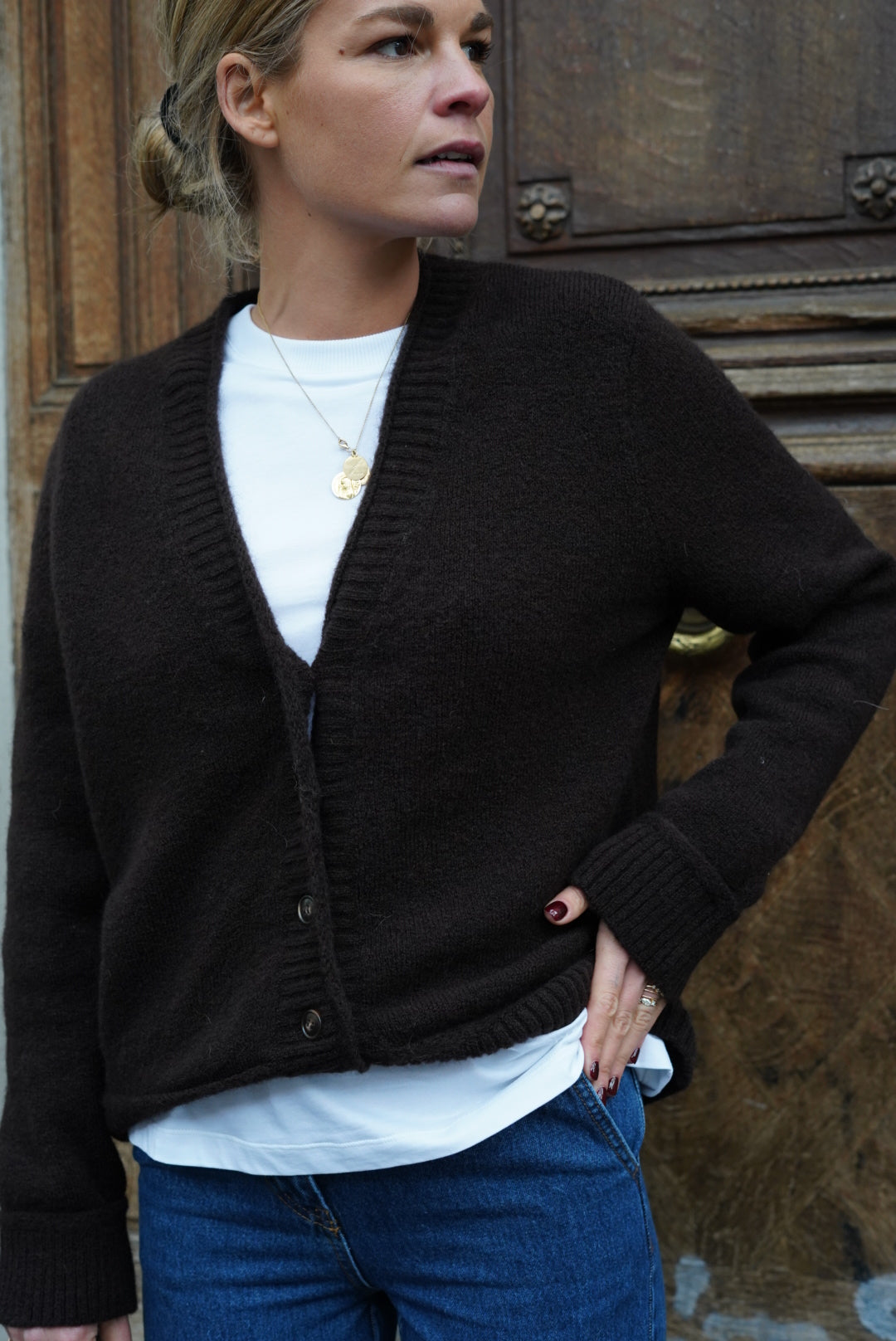 Gilet Stanislas chocolat