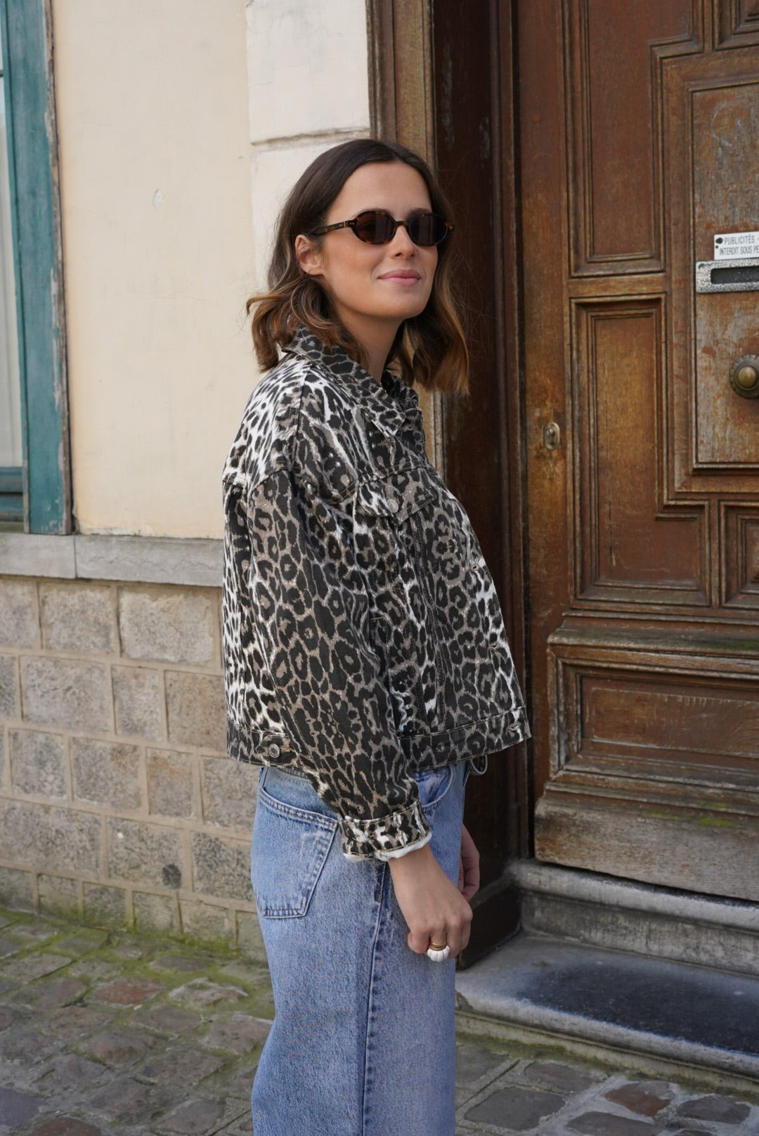 Veste Raphaëlle léopard