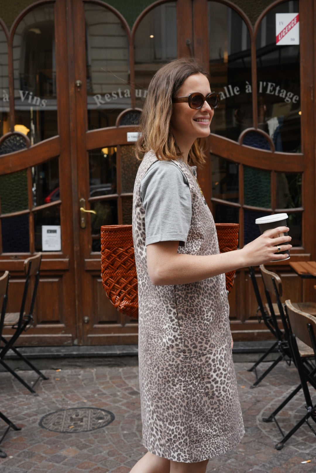 Robe Ysée léopard