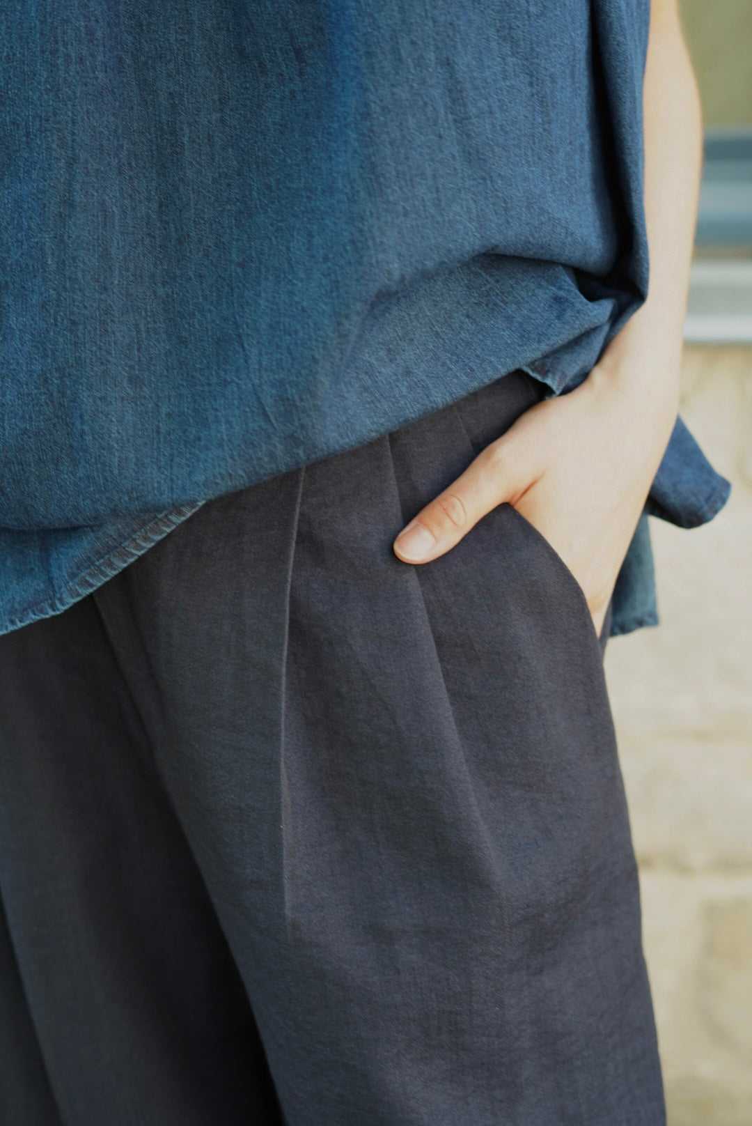 Pantalon Thomas marine