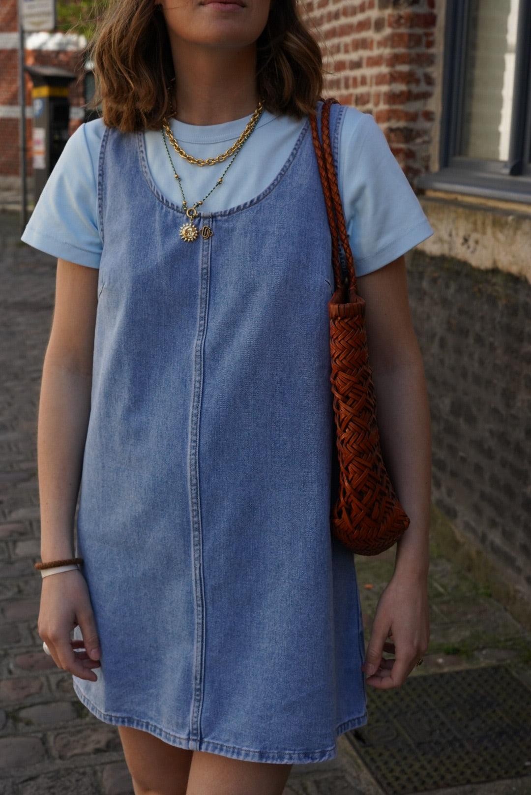 Robe courte Ruby denim