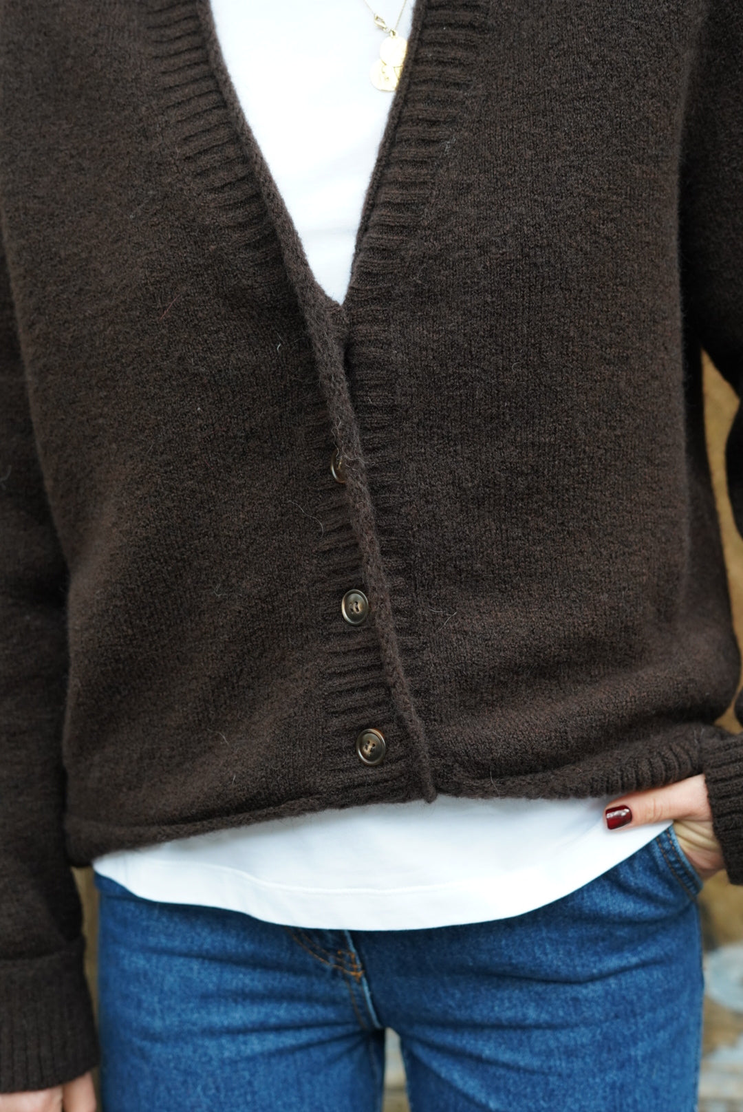 Gilet Stanislas chocolat