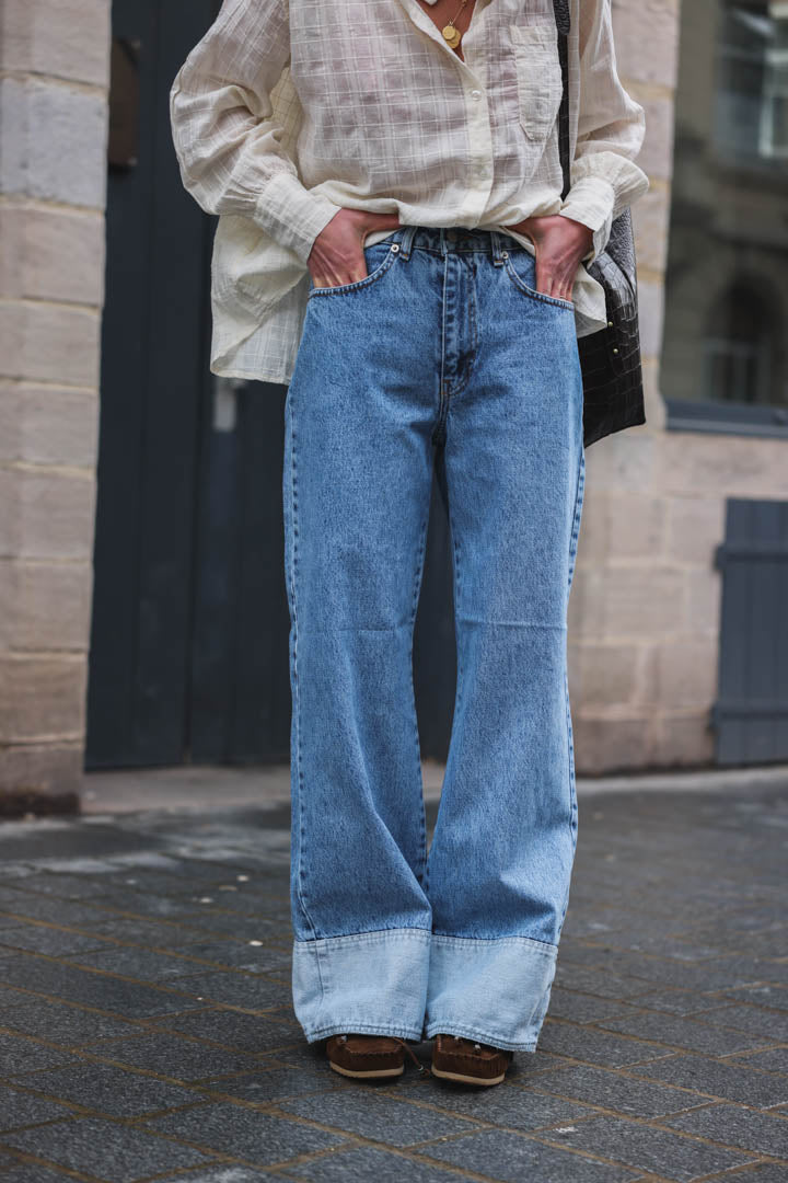 Jean Alex revers bleu