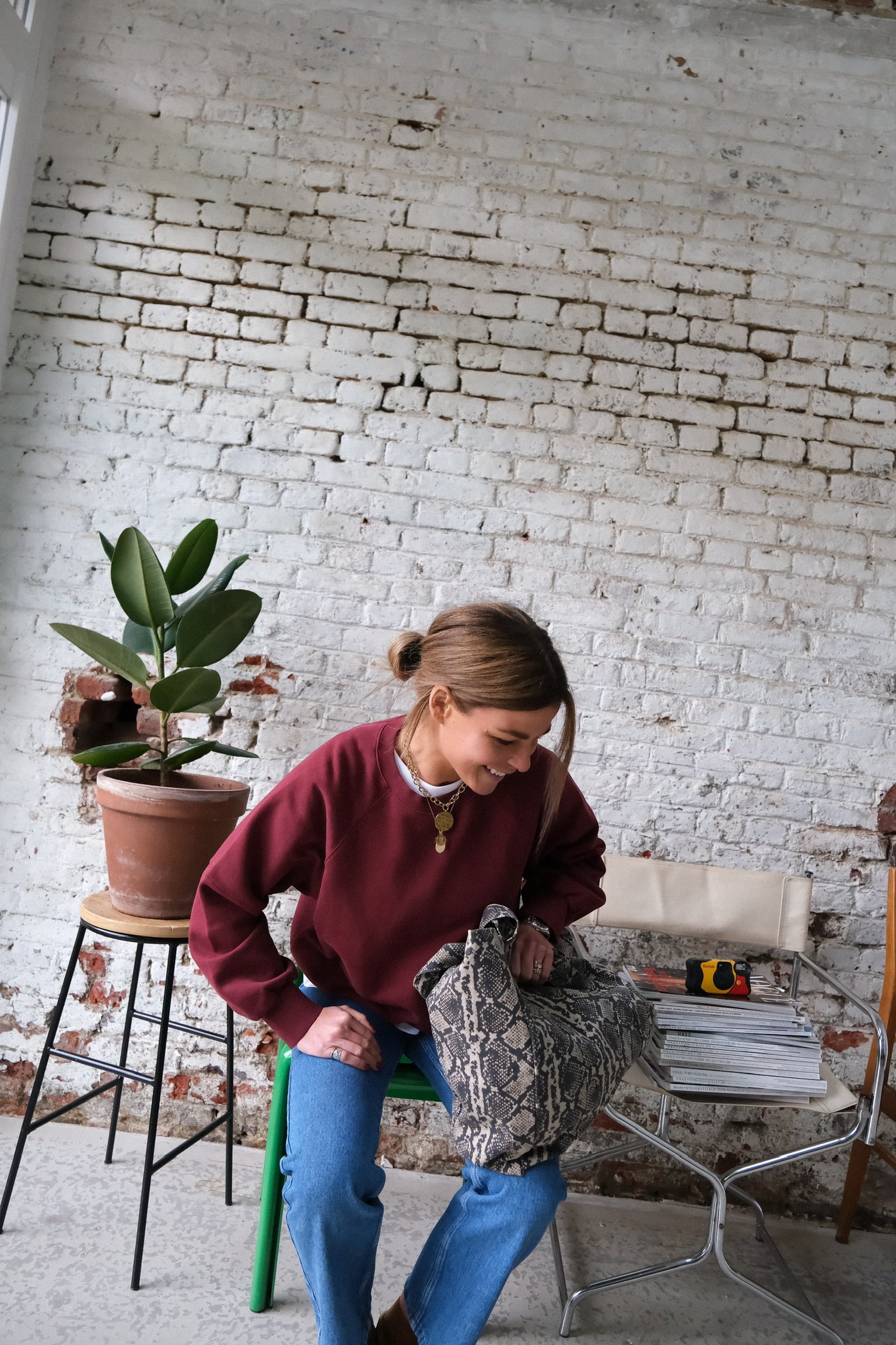 Cabas HORTENSE python