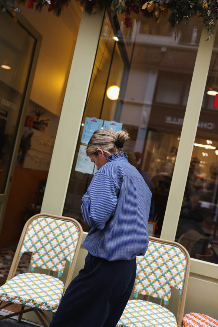 Surchemise LOU rayure marine