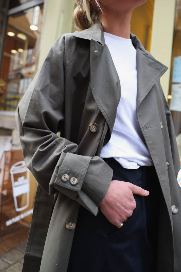 Trench PAUL kaki/léopard