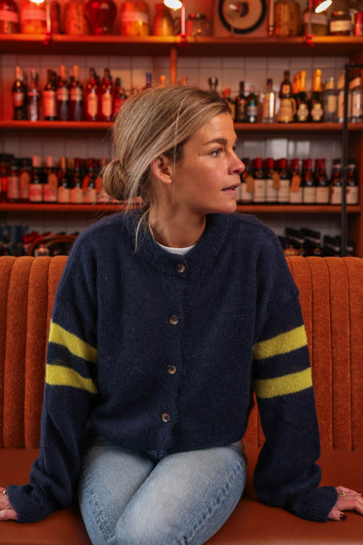 Gilet LEAH marine/jaune