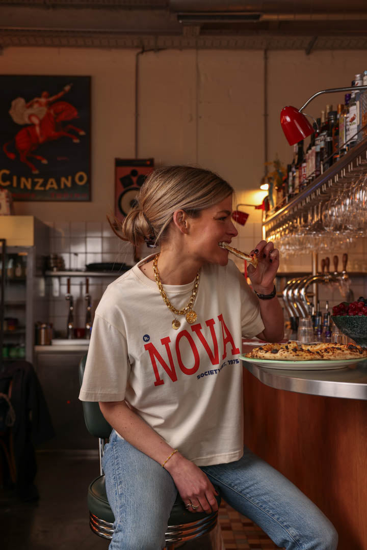 T-shirt FLORENT NOVA écru