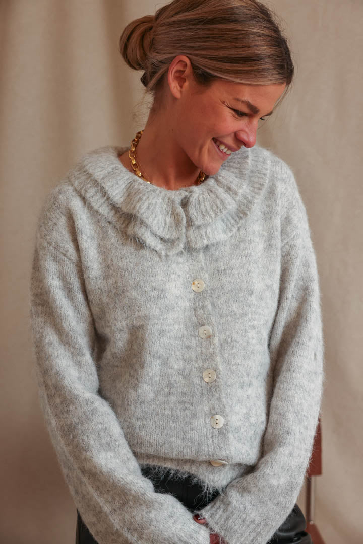 Gilet Léonard gris clair