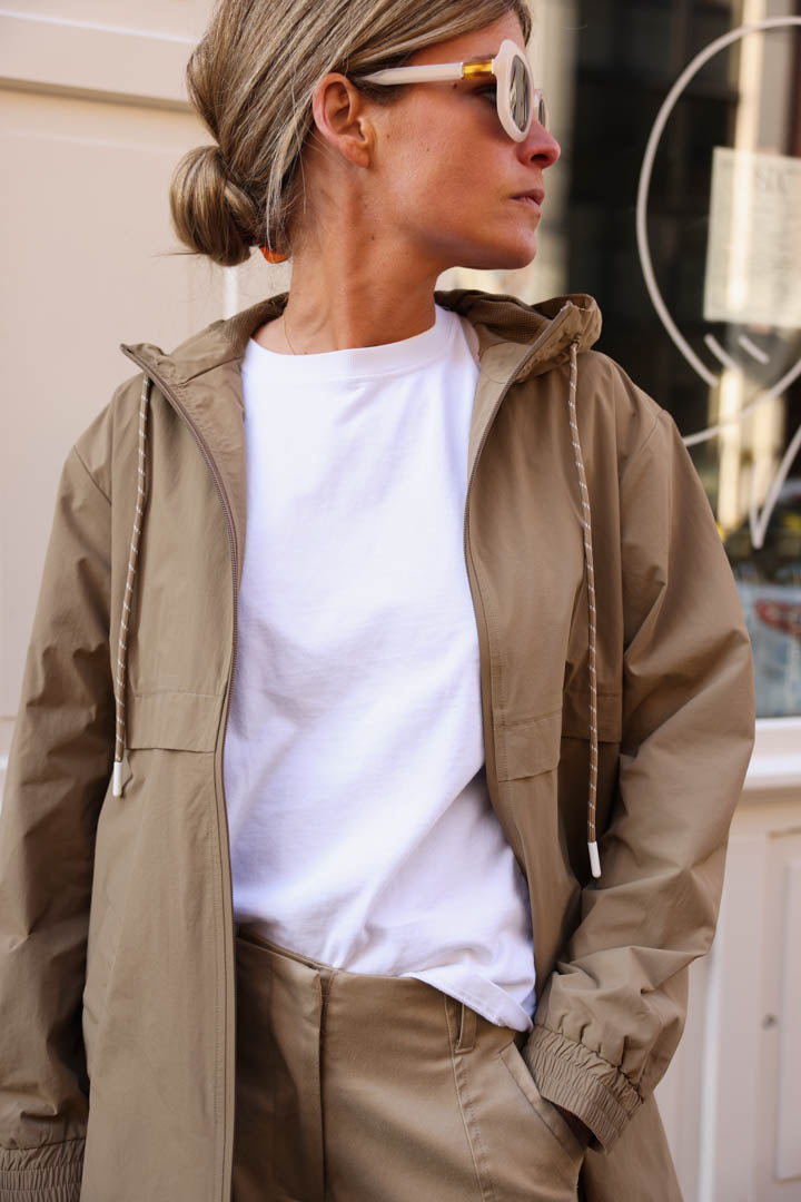 Eugénie beige parka