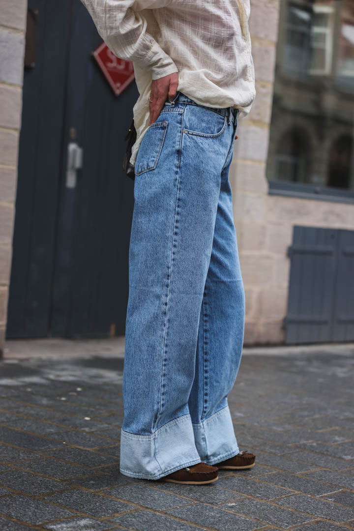 Jean Alex revers bleu