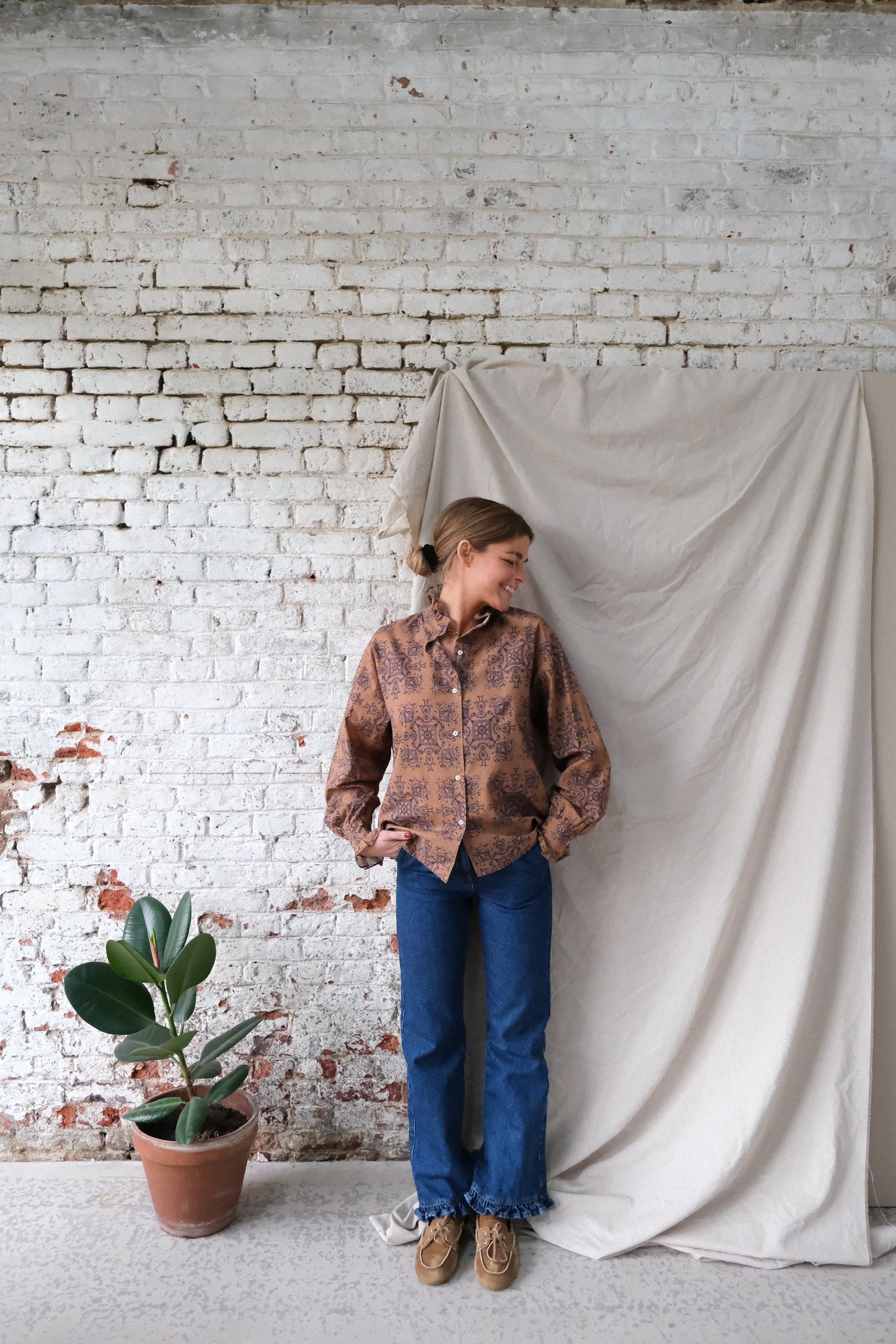 Blouse GARANCE bandana