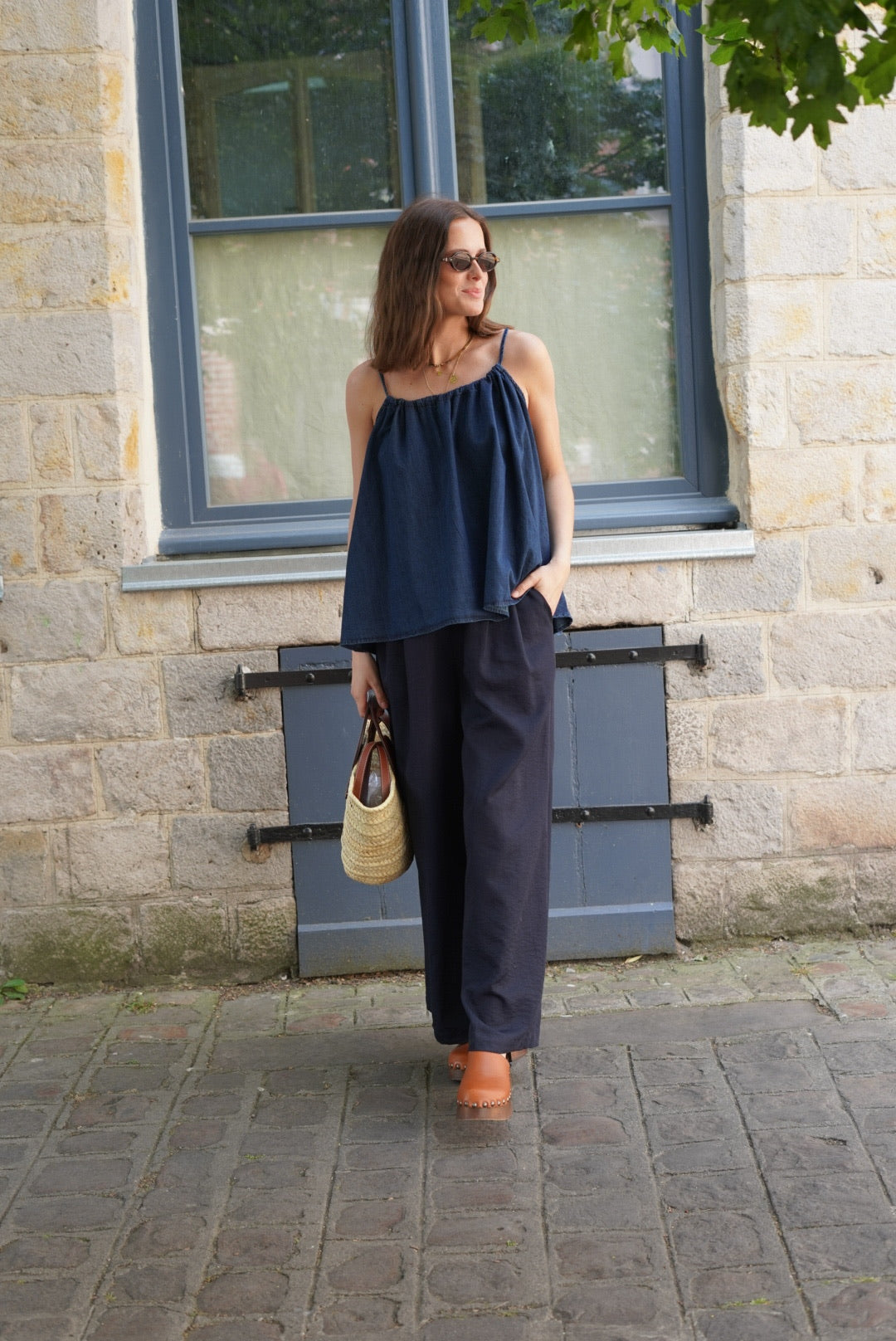 Pantalon Thomas marine