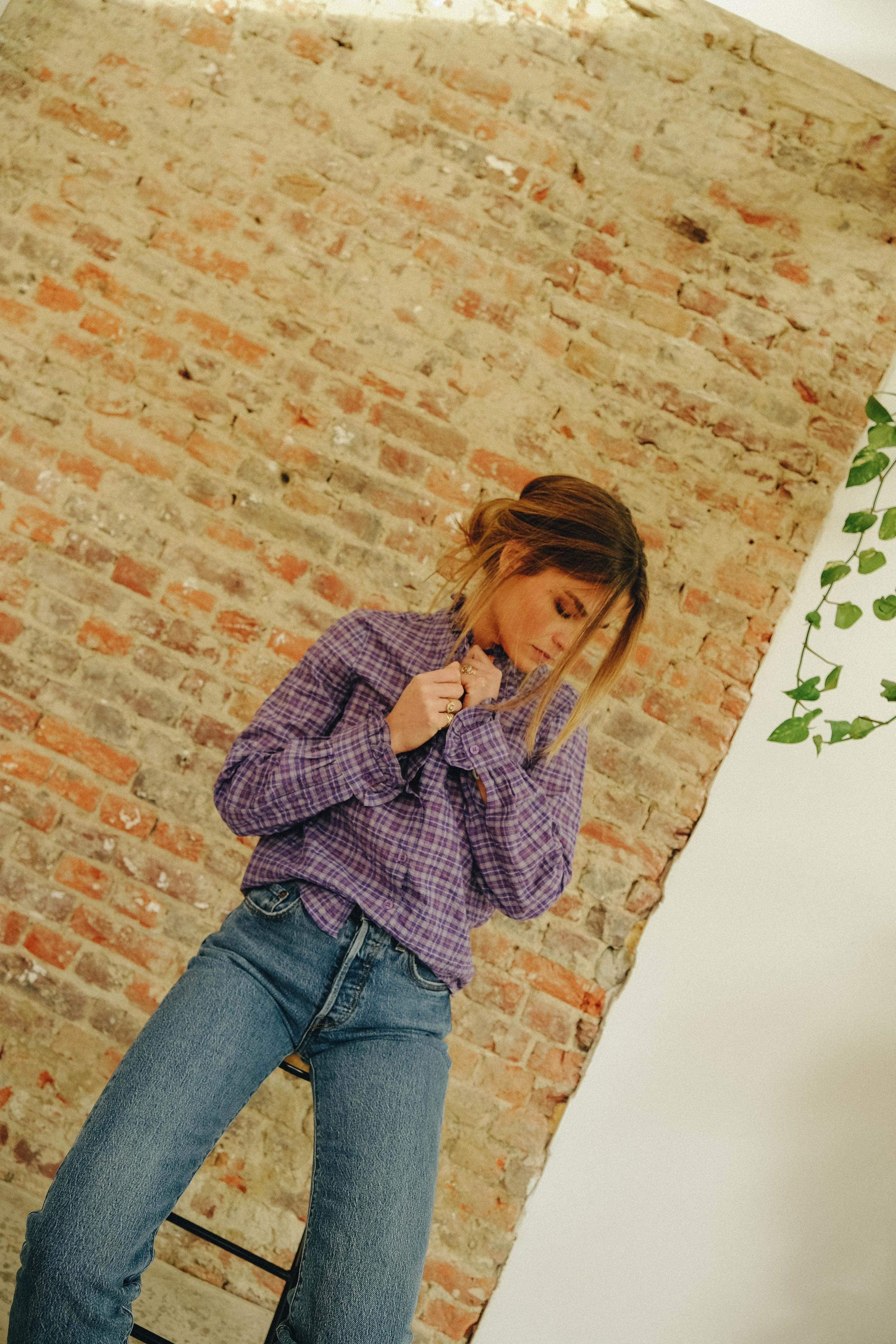 Blouse MAHAUT violet