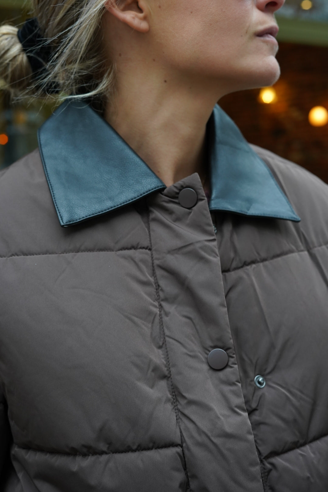 Doudoune Eva chocolat