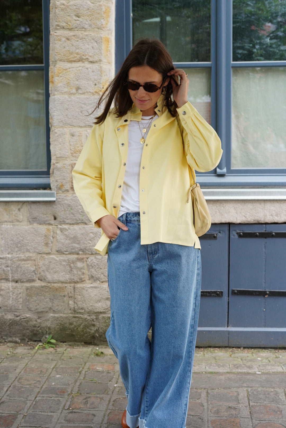 Jean Bastien revers bleu