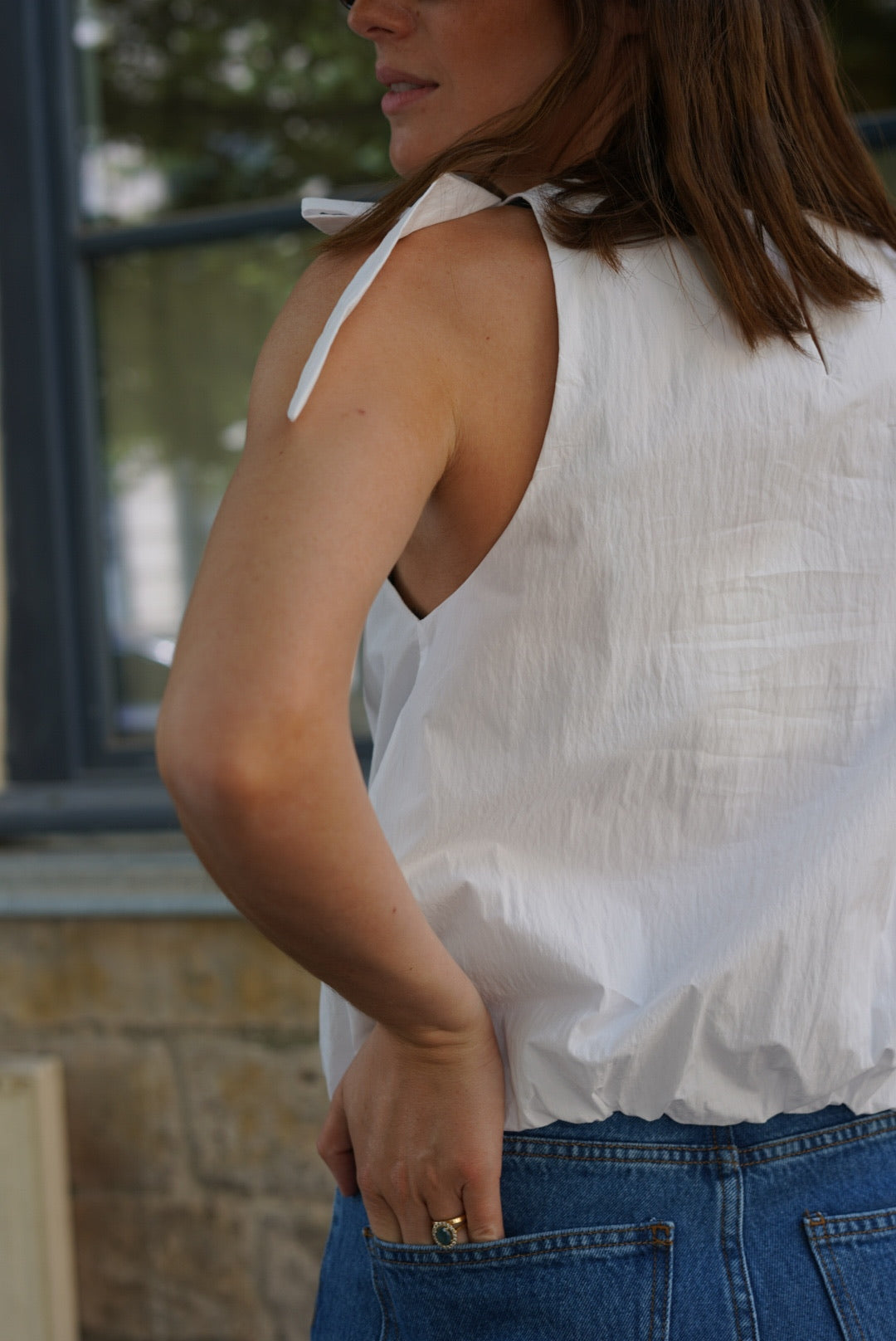 Top ballon Archibald blanc